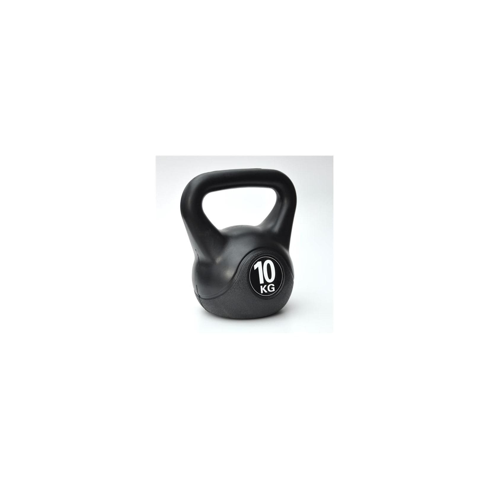 Dazikemo Kettlebell 10 kg Schwarz Premium Kugelhantel