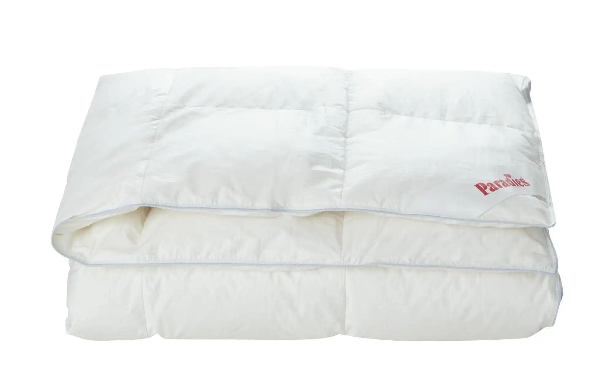 Paradies Leicht-Steppbett Wibke Weiß Daunen