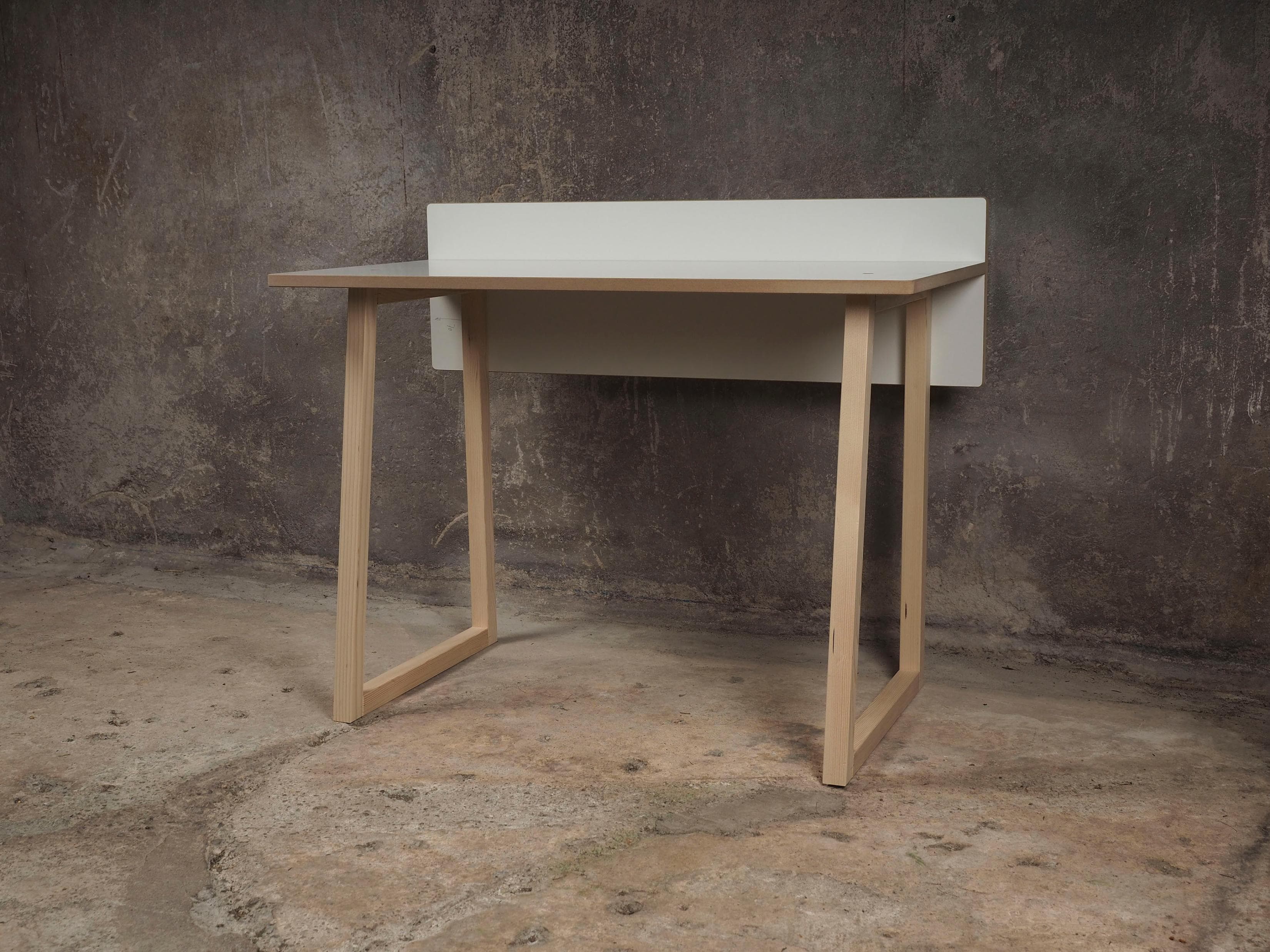 Kinderschreibtisch TOJO "kids werk" Weiß 100x52x80 cm