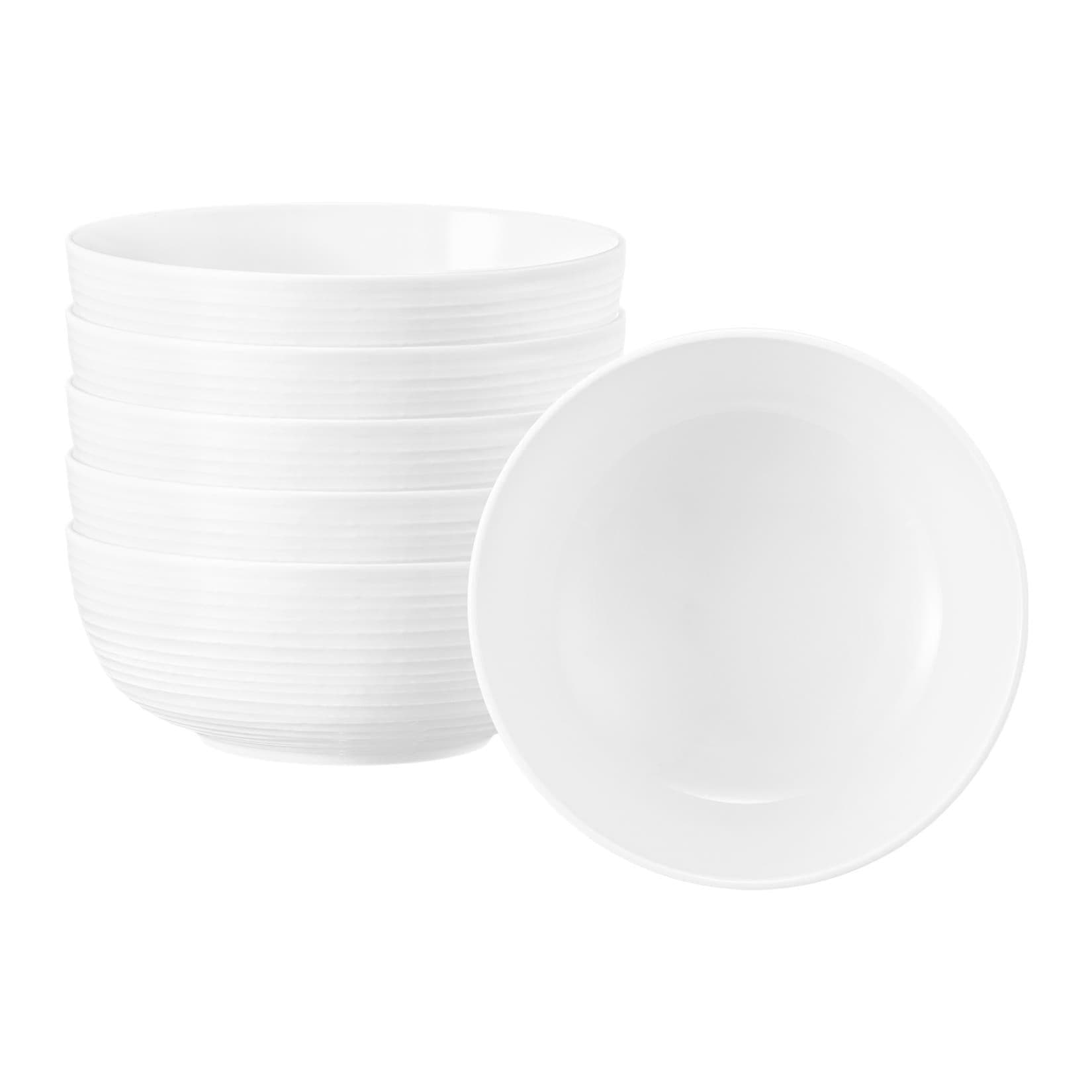 Seltmann Weiden Foodbowl Terra 6er Set Weiß Porzellan