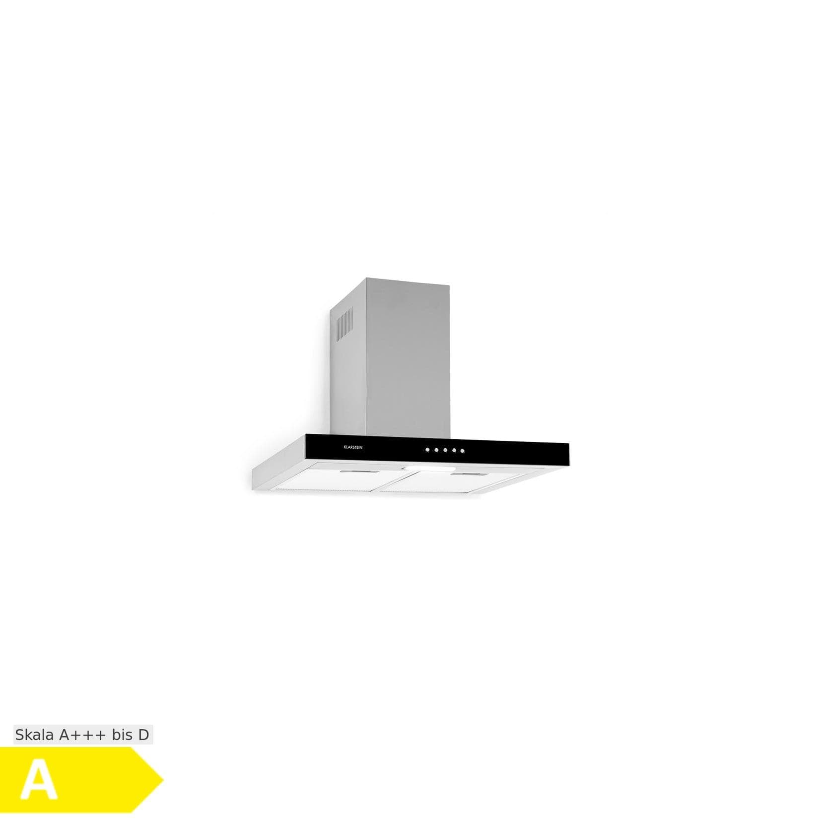 Klarstein Darya Dunstabzugshaube 60cm 310 m³/h Edelstahl Silber