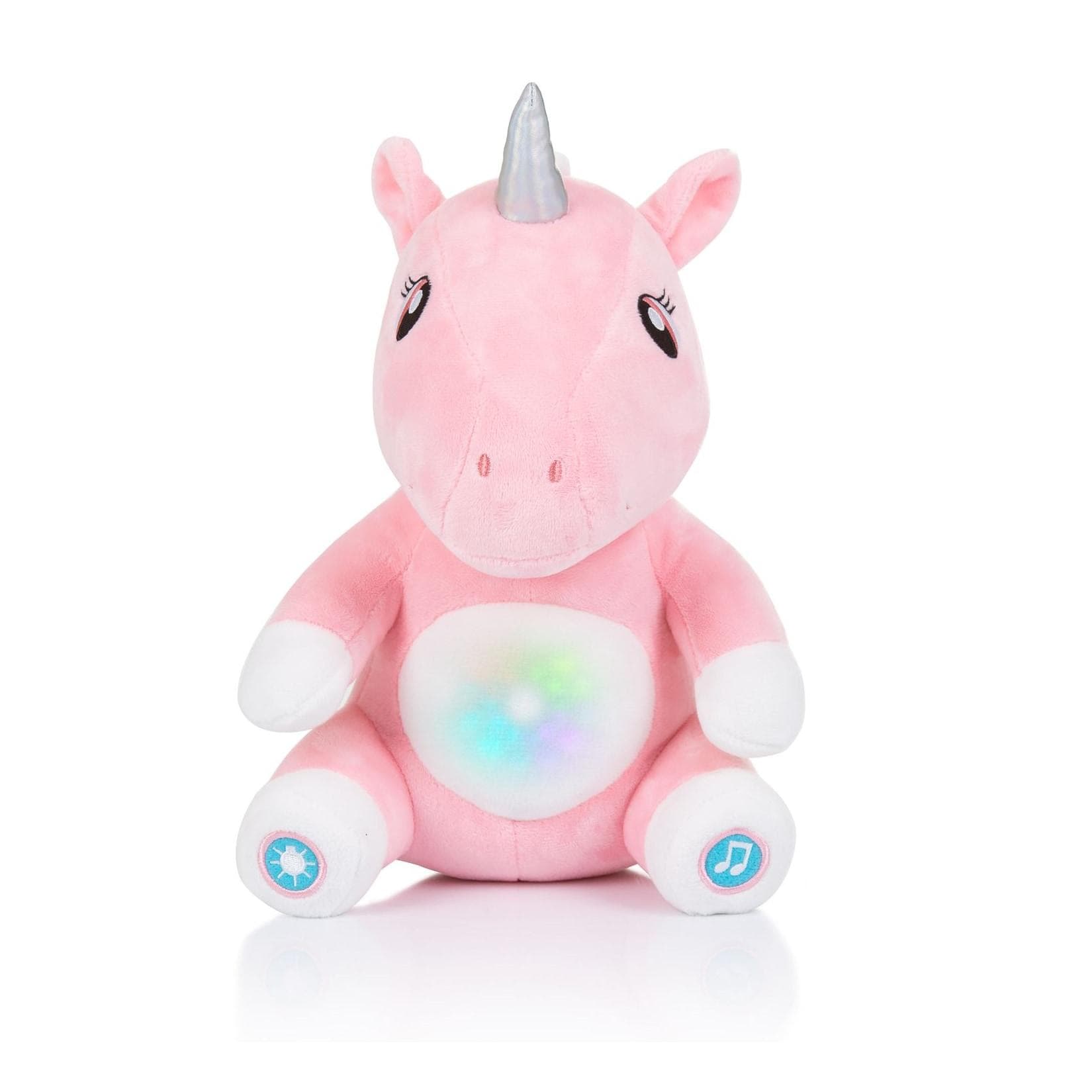 Chipolino Plüschtier Musik Spieluhr Rosa mit Nachtlicht