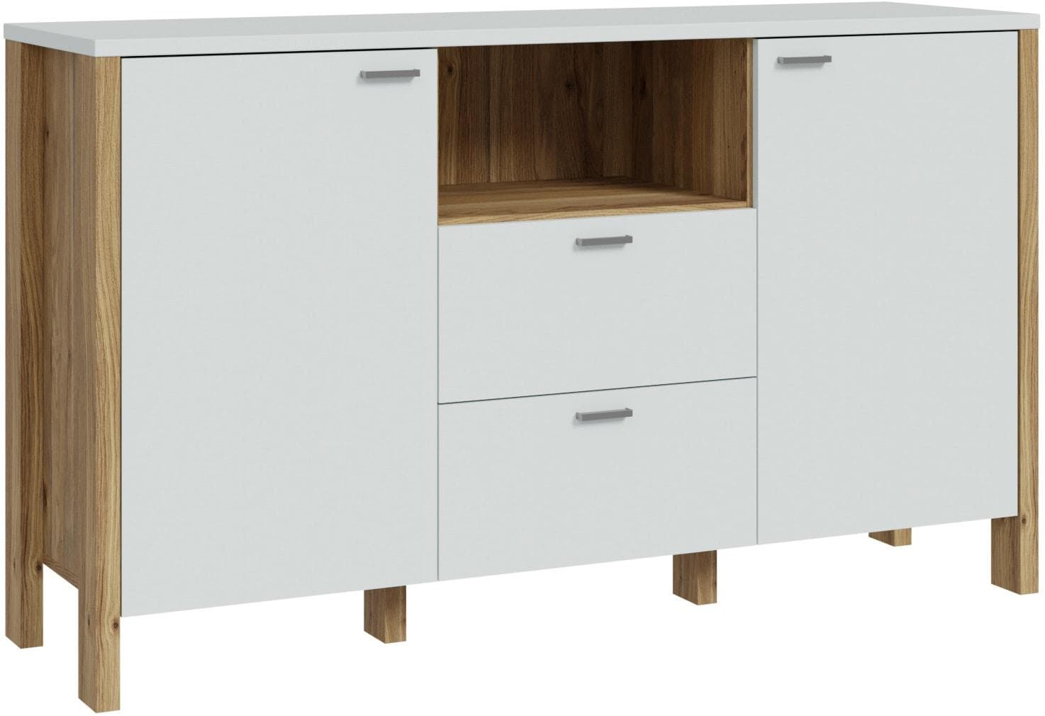 Sideboard FORTE Saitama Grau Mauvella Eiche