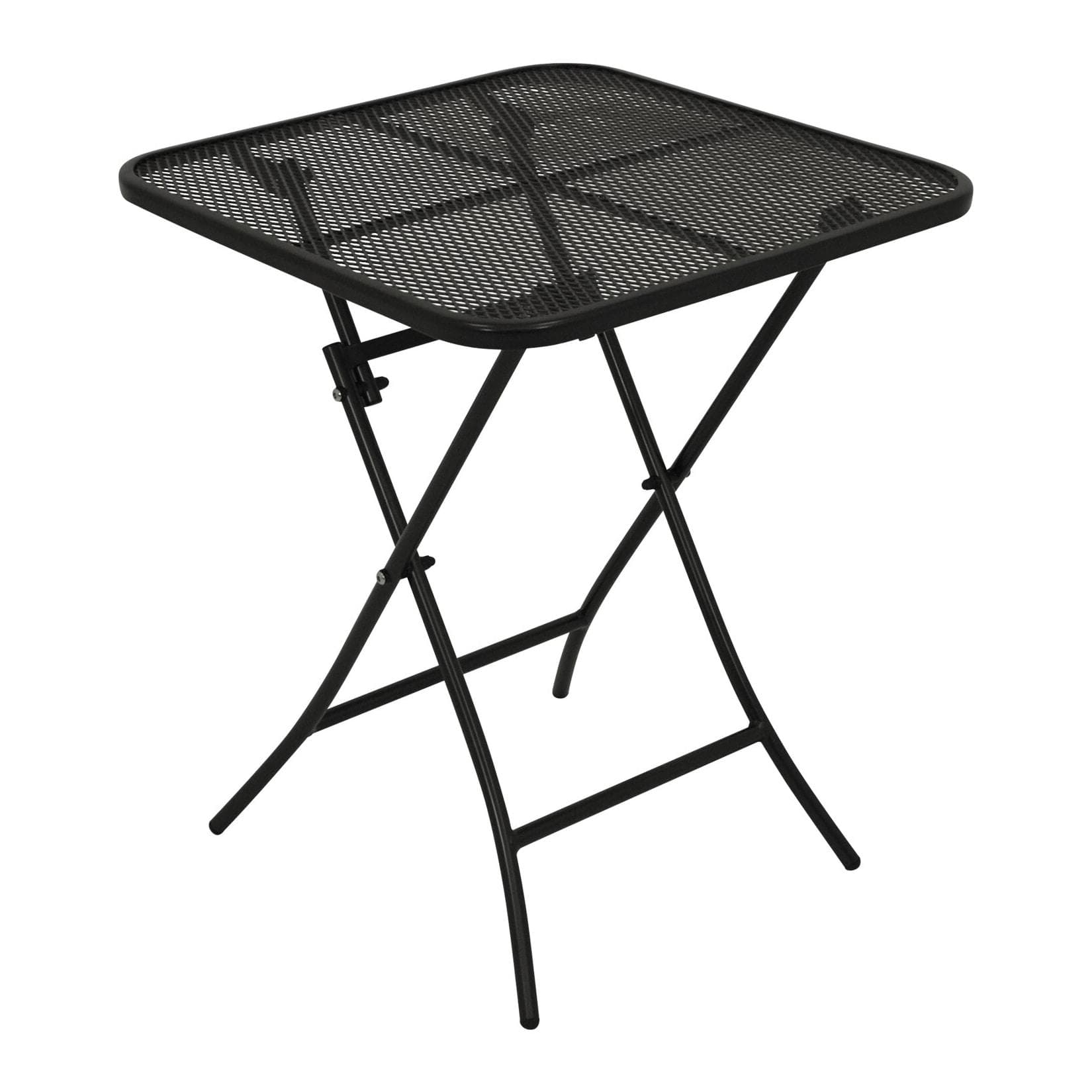 DEGAMO Klapptisch RIVO 60x60cm Streckmetall Grau