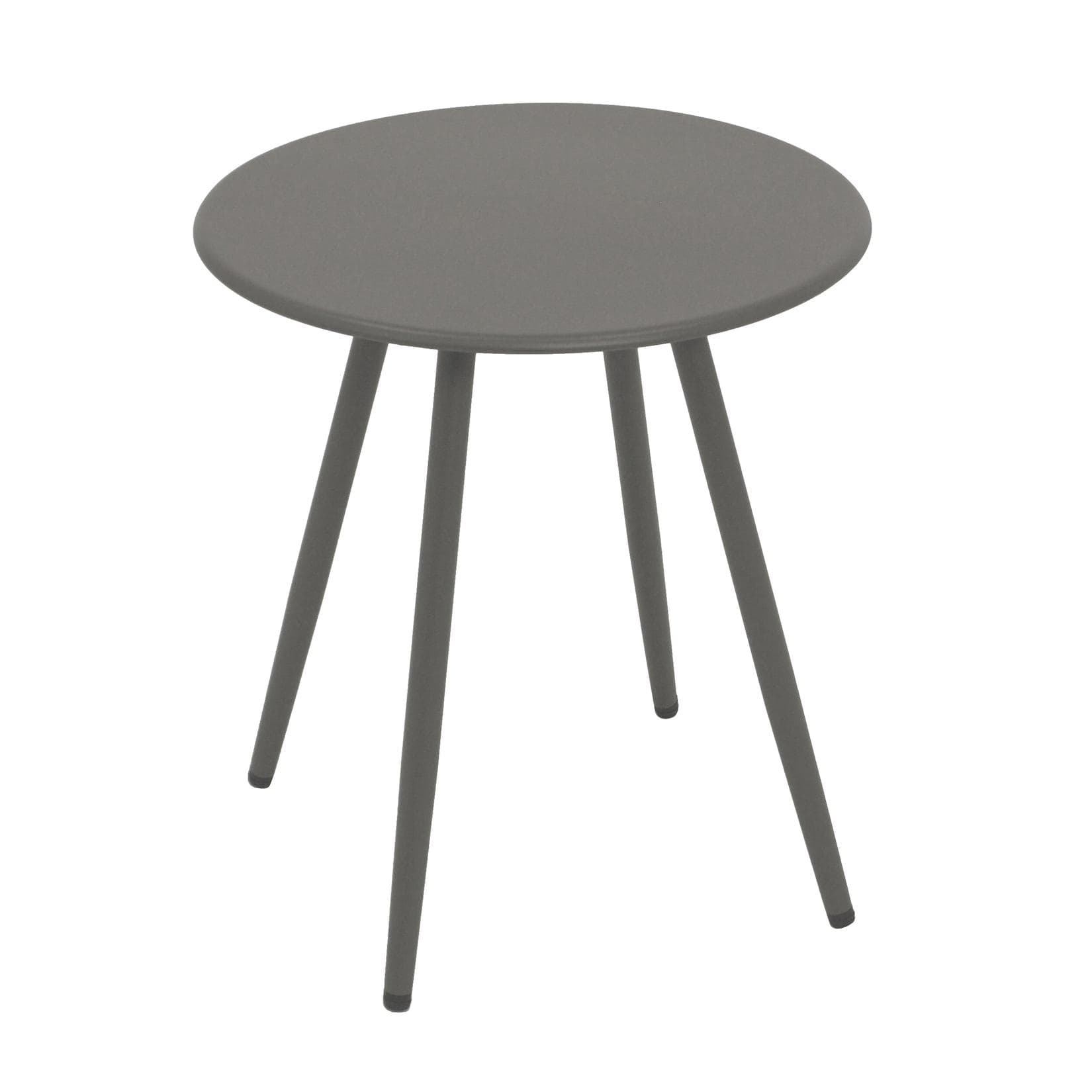 Runder Beistelltisch DENVER aus Stahl - Indoor & Outdoor