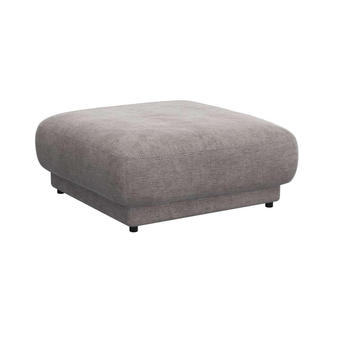 FLEXLUX Pouf Molino Beige Skandinavischer Fußhocker