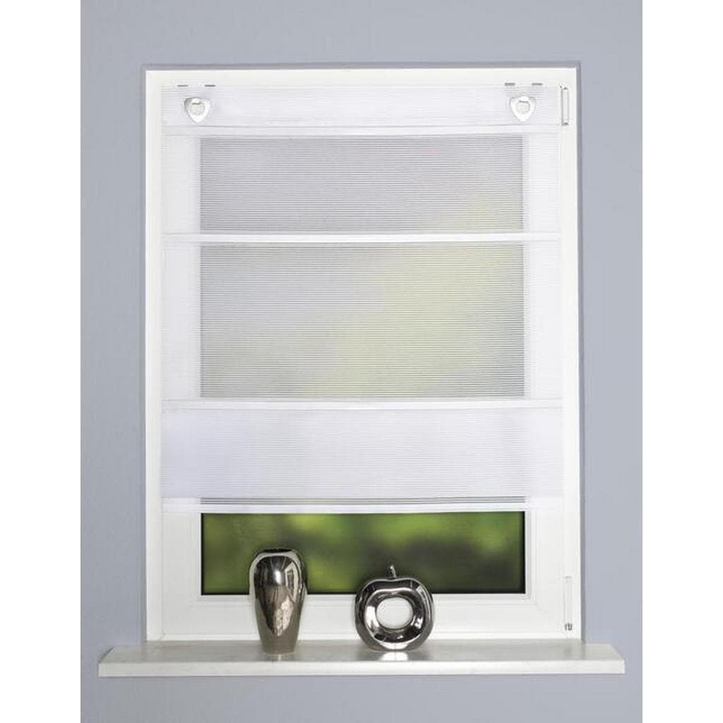 Novel Magnetrollo Benin Weiß Streifen