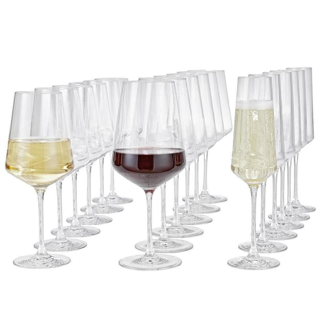 Leonardo Gläserset Puccini 18-teilig Glas Klar