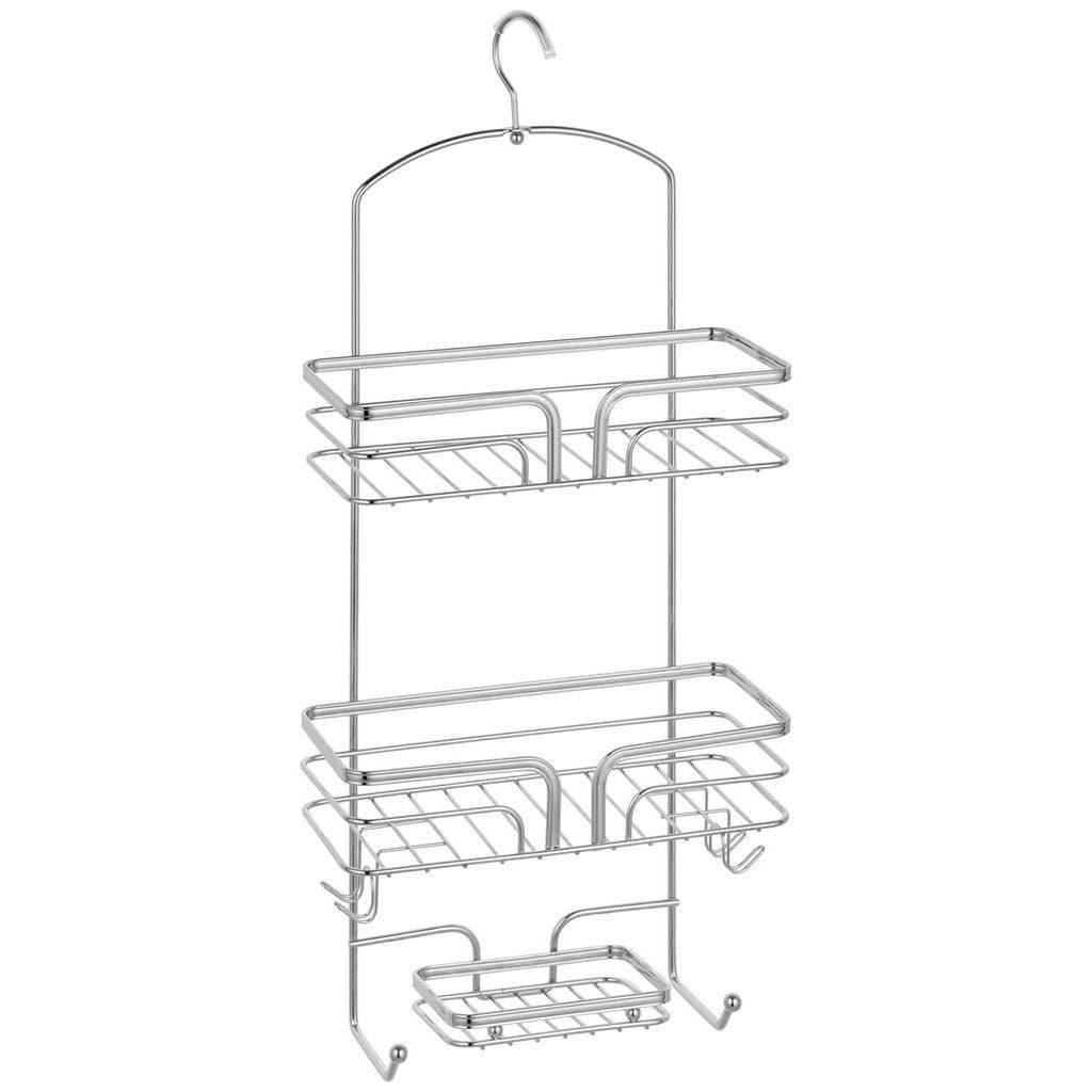 Duschregal Edelstahl Metall Eckig