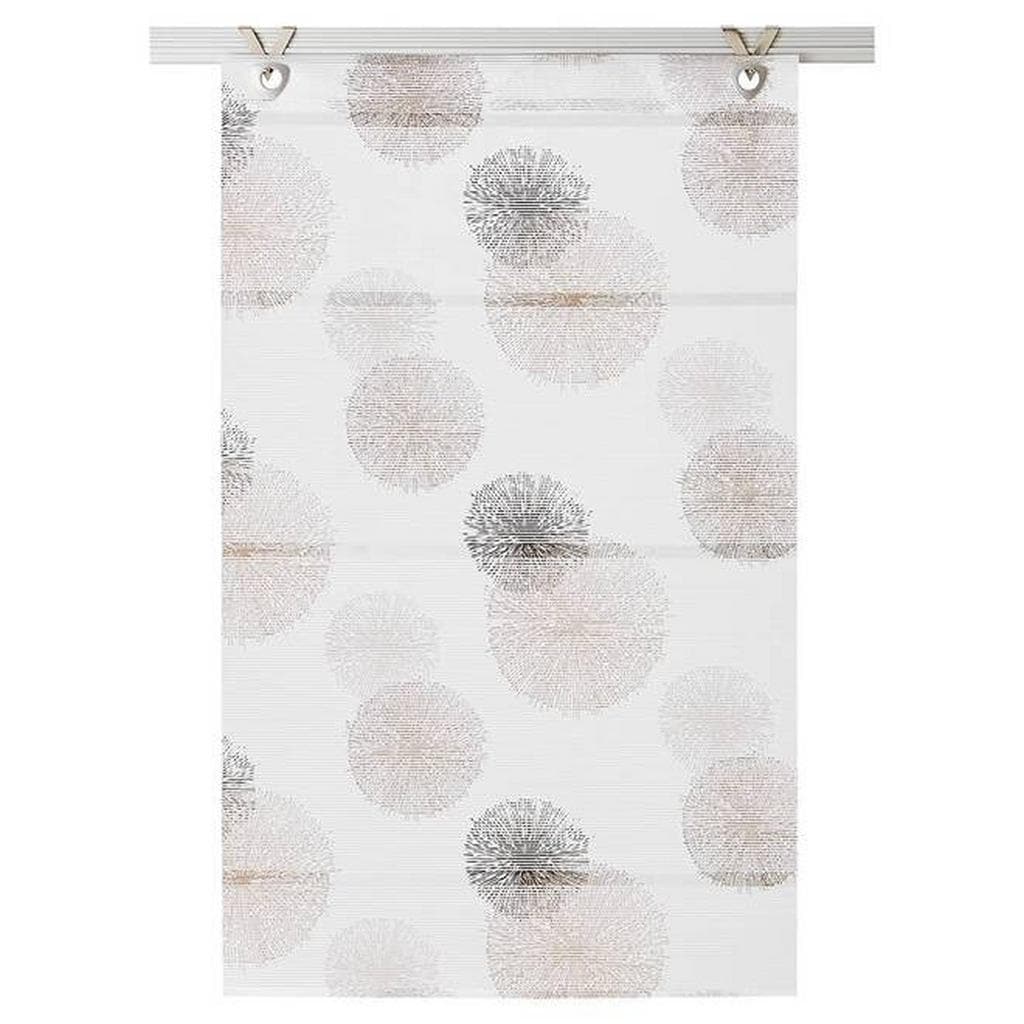 Novel Magnetrollo Belize Grau Pusteblumen-Muster