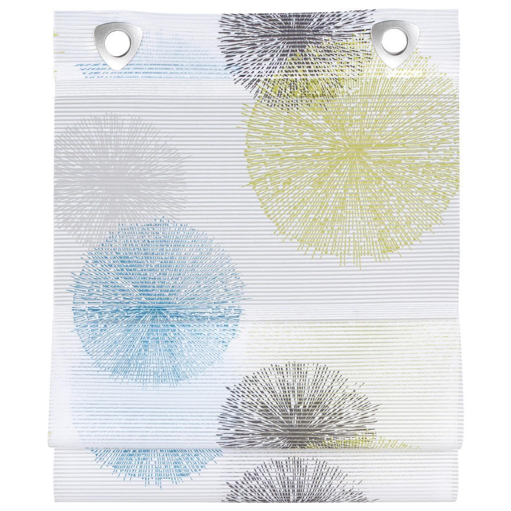 Novel Magnetrollo Belize Blau Grau Grün Pusteblumen-Muster