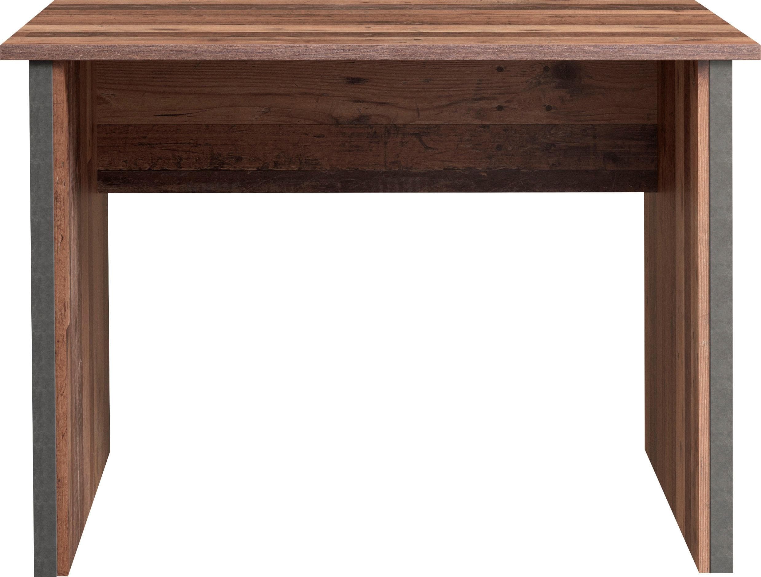 Vintage-Schreibtisch aus Holzoptik Old Wood