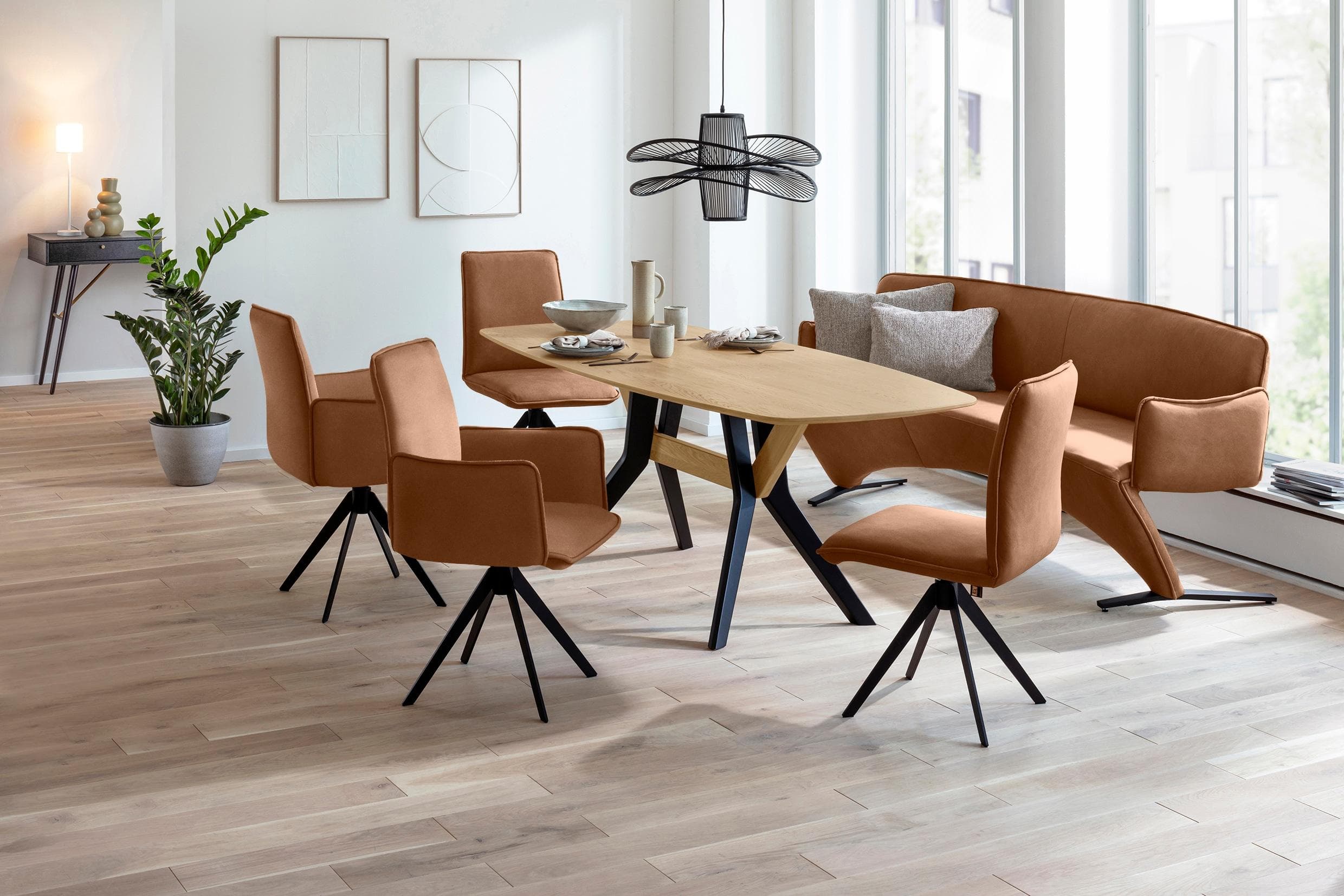 Esstisch K+W Komfort & Wohnen Wildeiche Massivholz