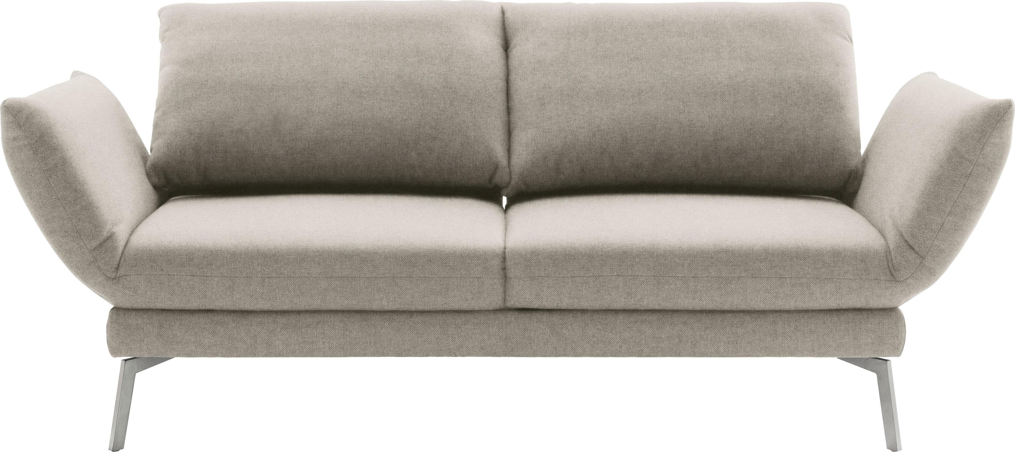 SCHÖNER WOHNEN Spin Multifunktionssofa 2,5-Sitzer Taupe mit USB