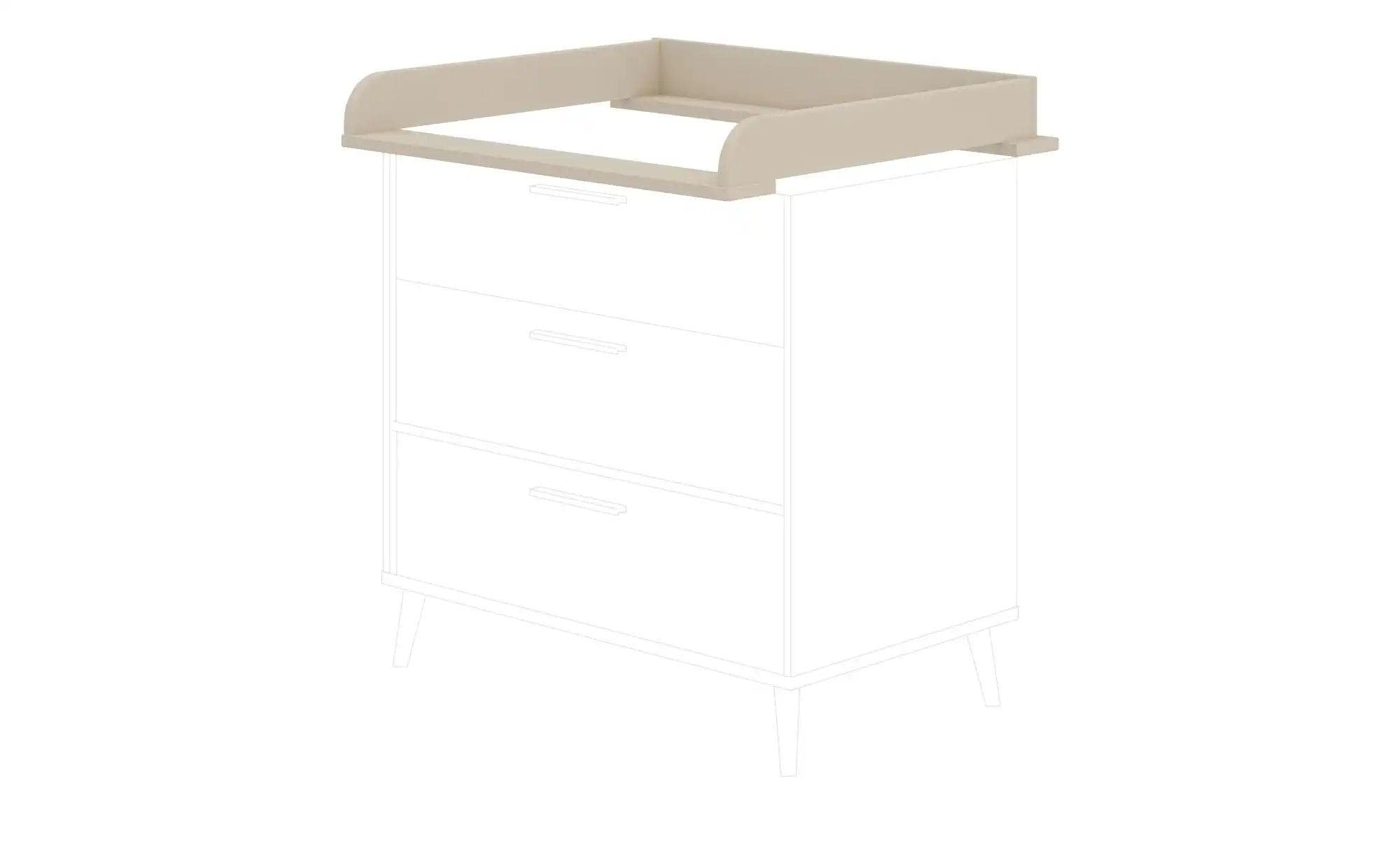 PAIDI Wickelaufsatz EEFJE Beige Holzwerkstoff Wickelkommode