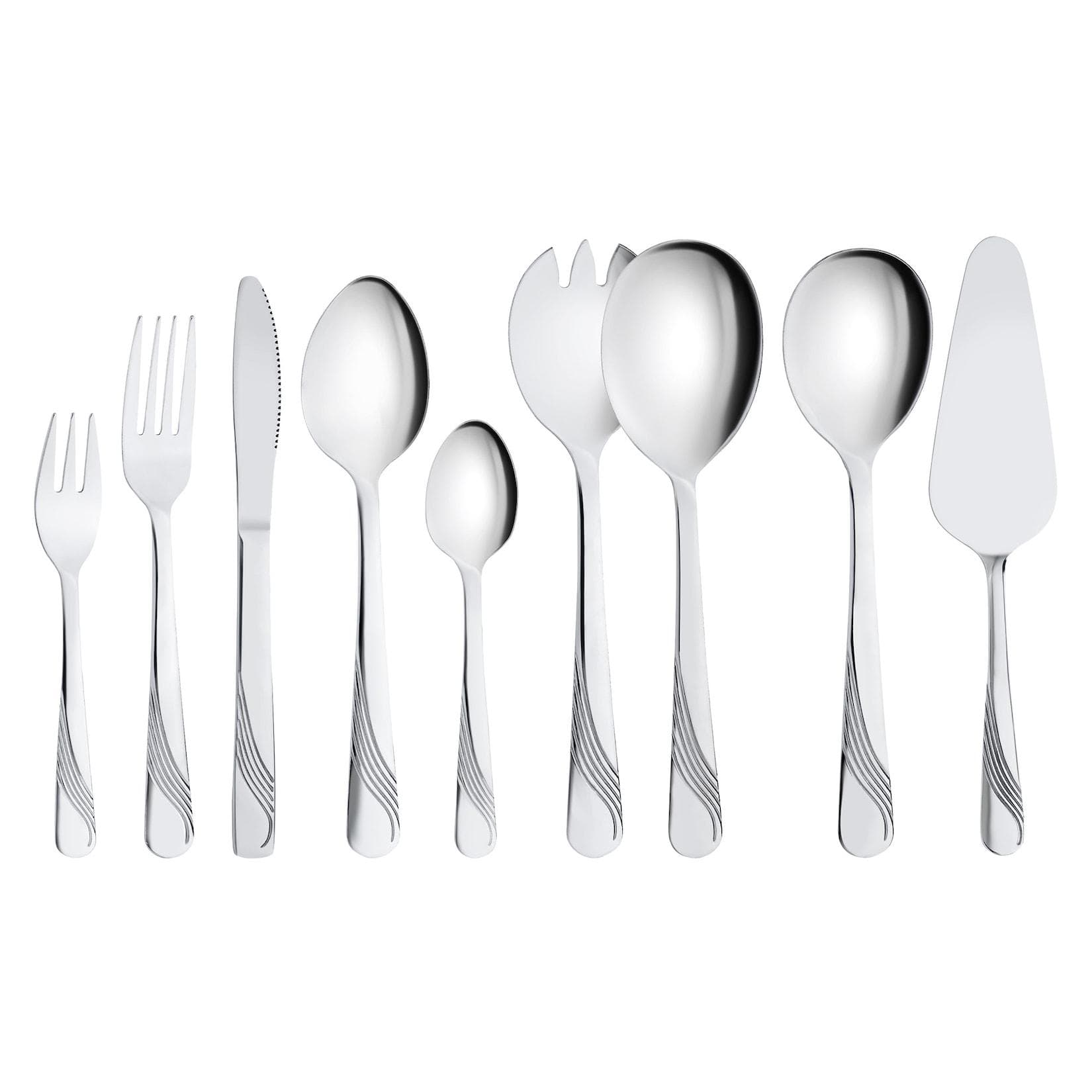 GRÄWE Besteckset 150-teilig Premium Edelstahl für 30 Personen