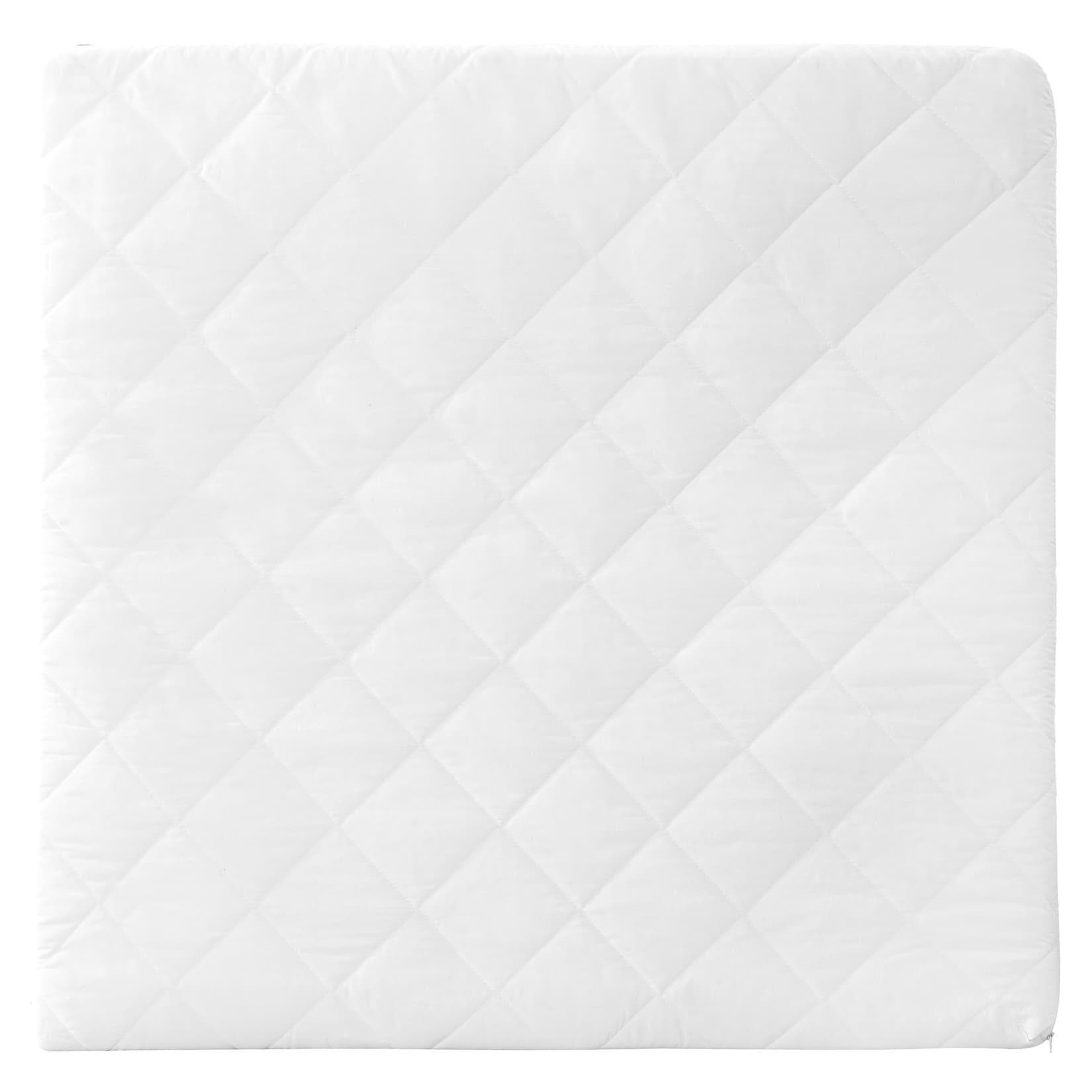 Roba Laufgittermatratze 100x100 cm Weiß Gesteppt