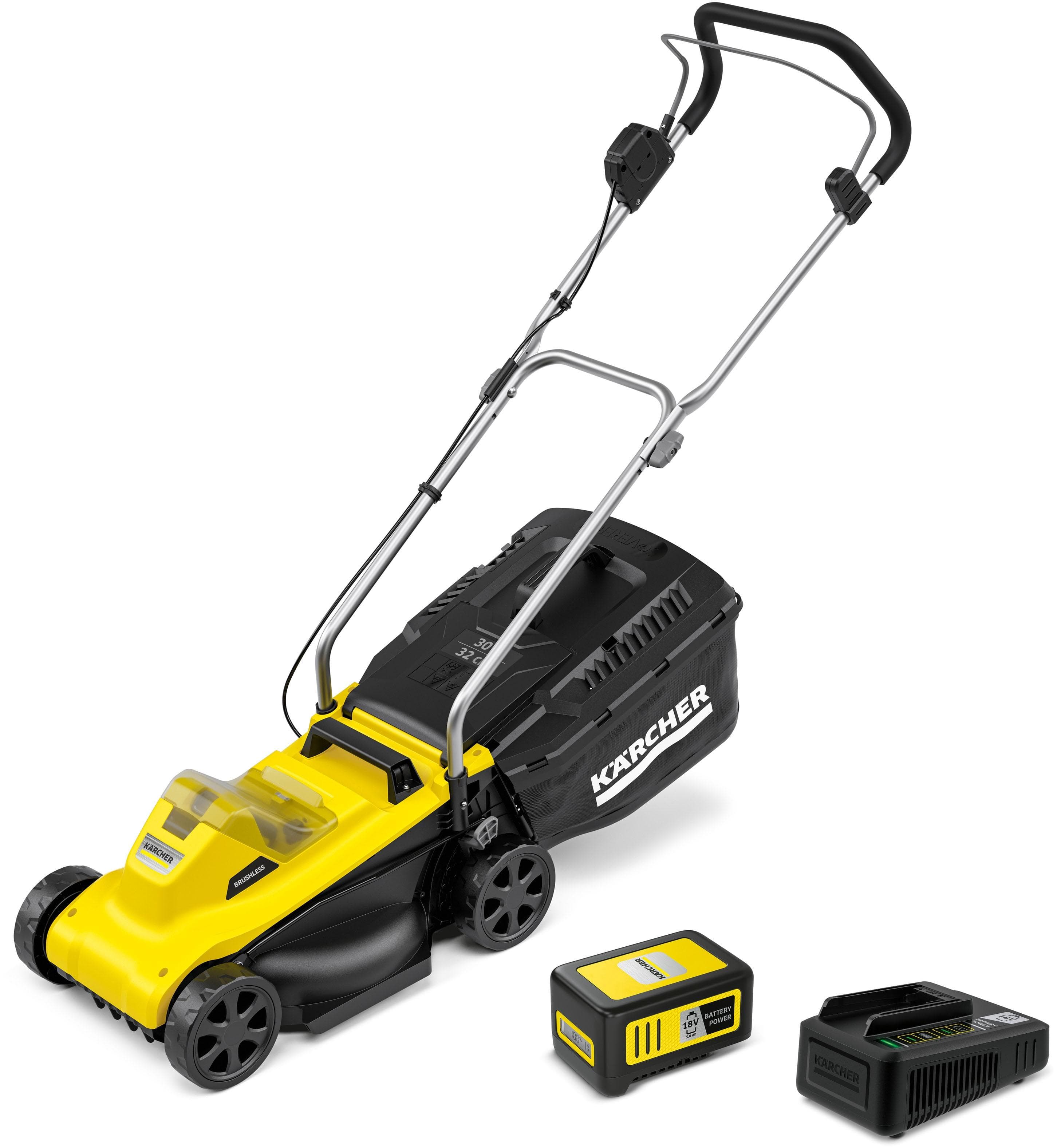 Karcher Akkurasenmäher LMO 2-18 Battery Set