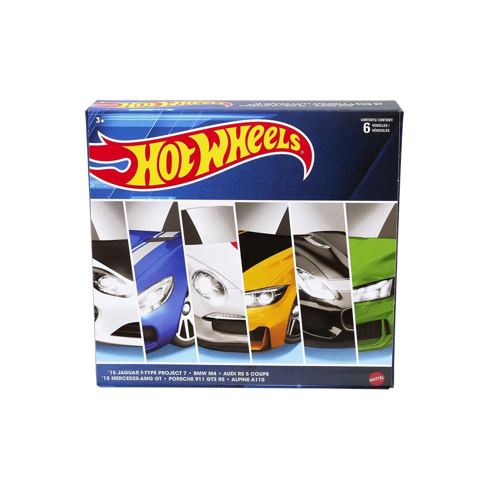 Mattel® Spielzeug-Auto HDH51 Hot Wheels 6er Pack 1:64