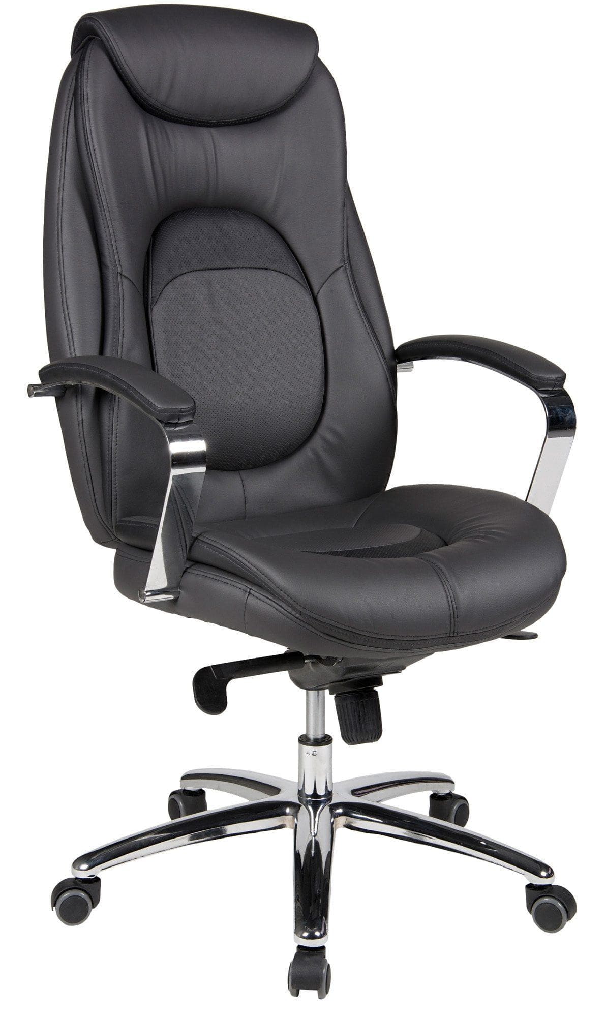 Chefsessel DUO COLLECTION Mattes XXL Grau Anthrazit Kunstleder