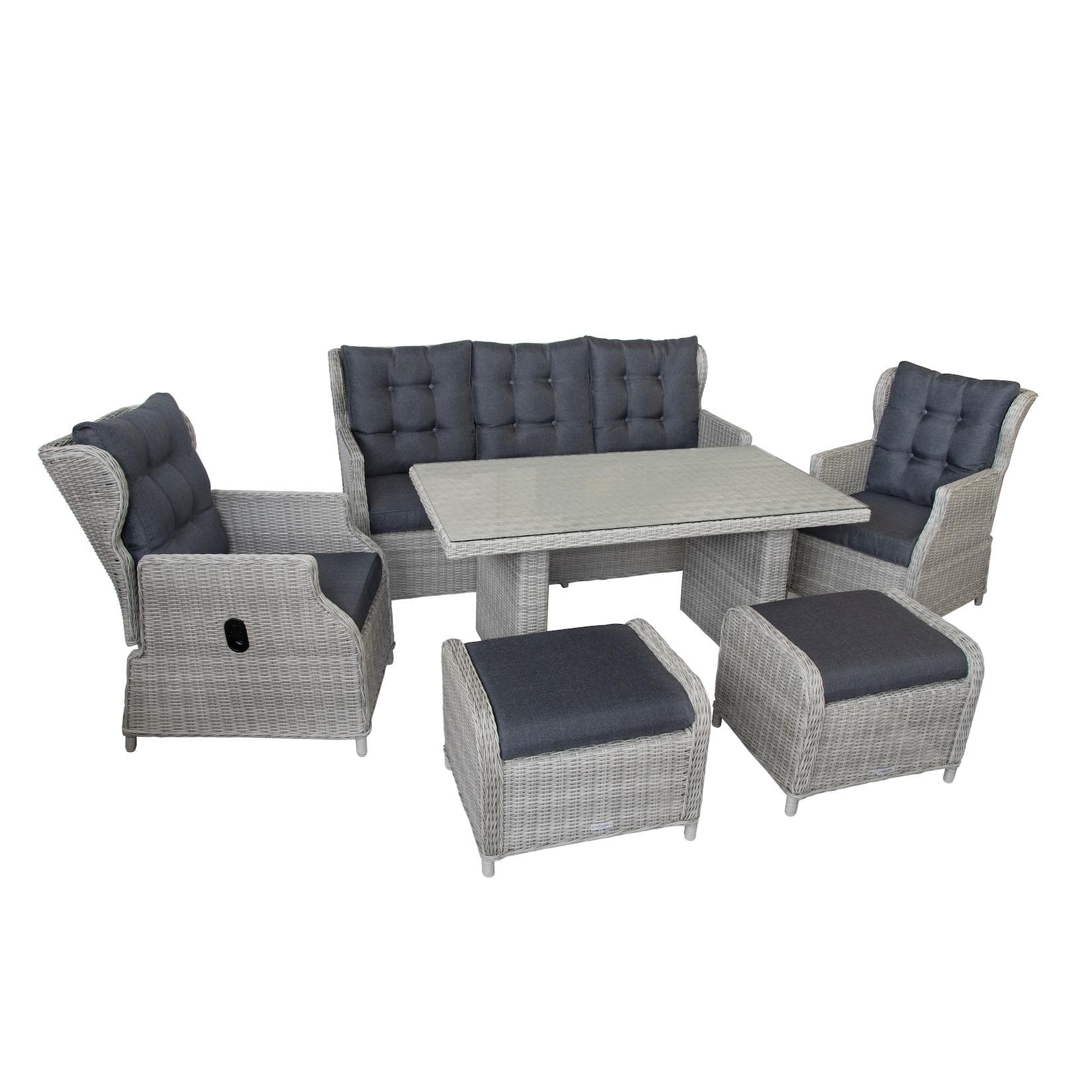 Bellavista Luxus Dining Lounge Canelli Grau - Home & Garden®