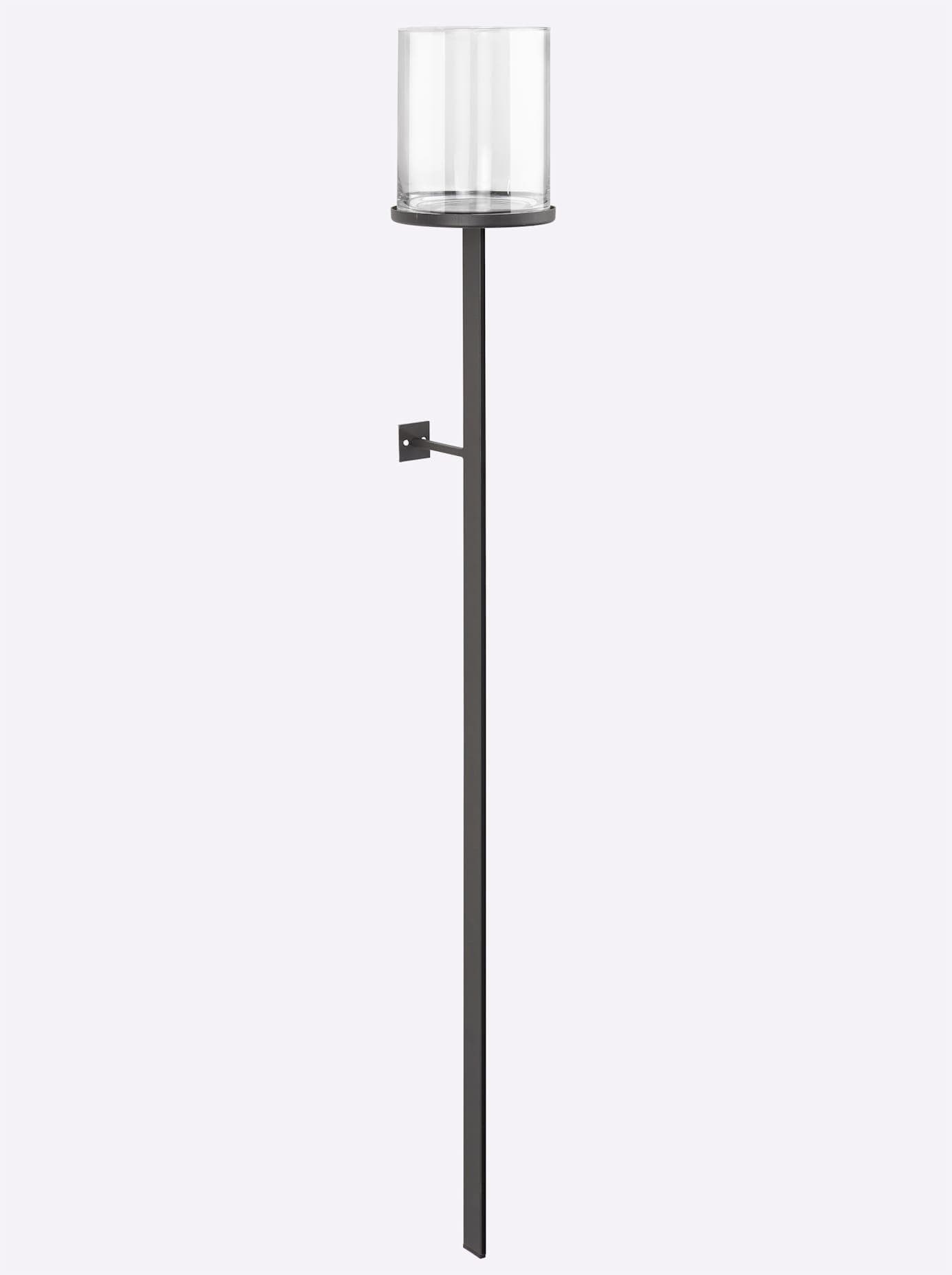 Windlicht HEINE HOME Schwarzbraun Kerzenhalter