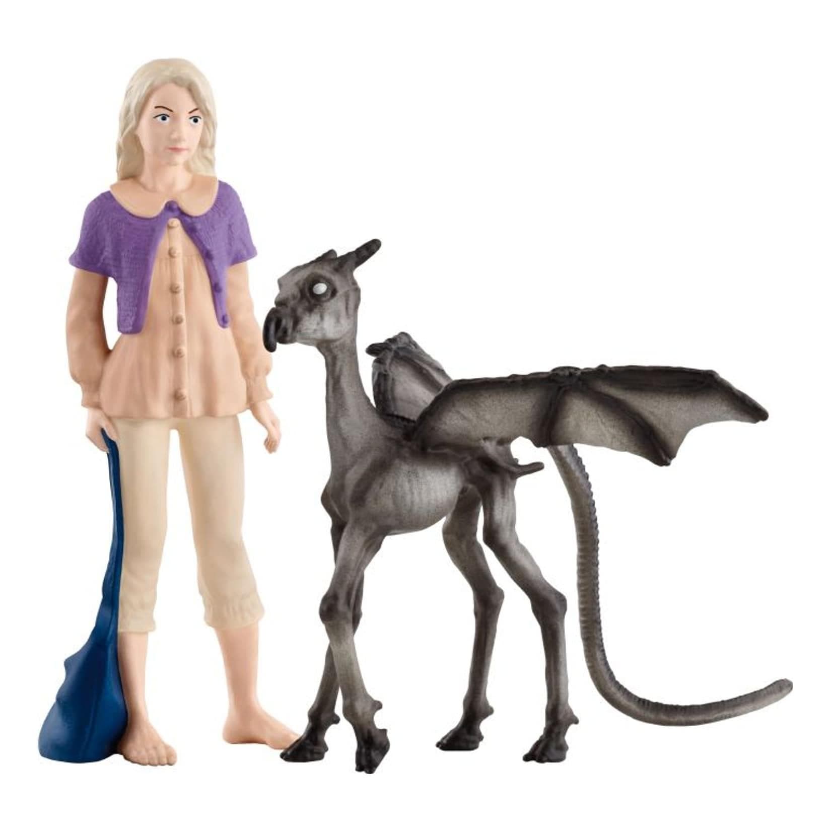 Schleich Luna Lovegood™ & Baby Thestral Figur