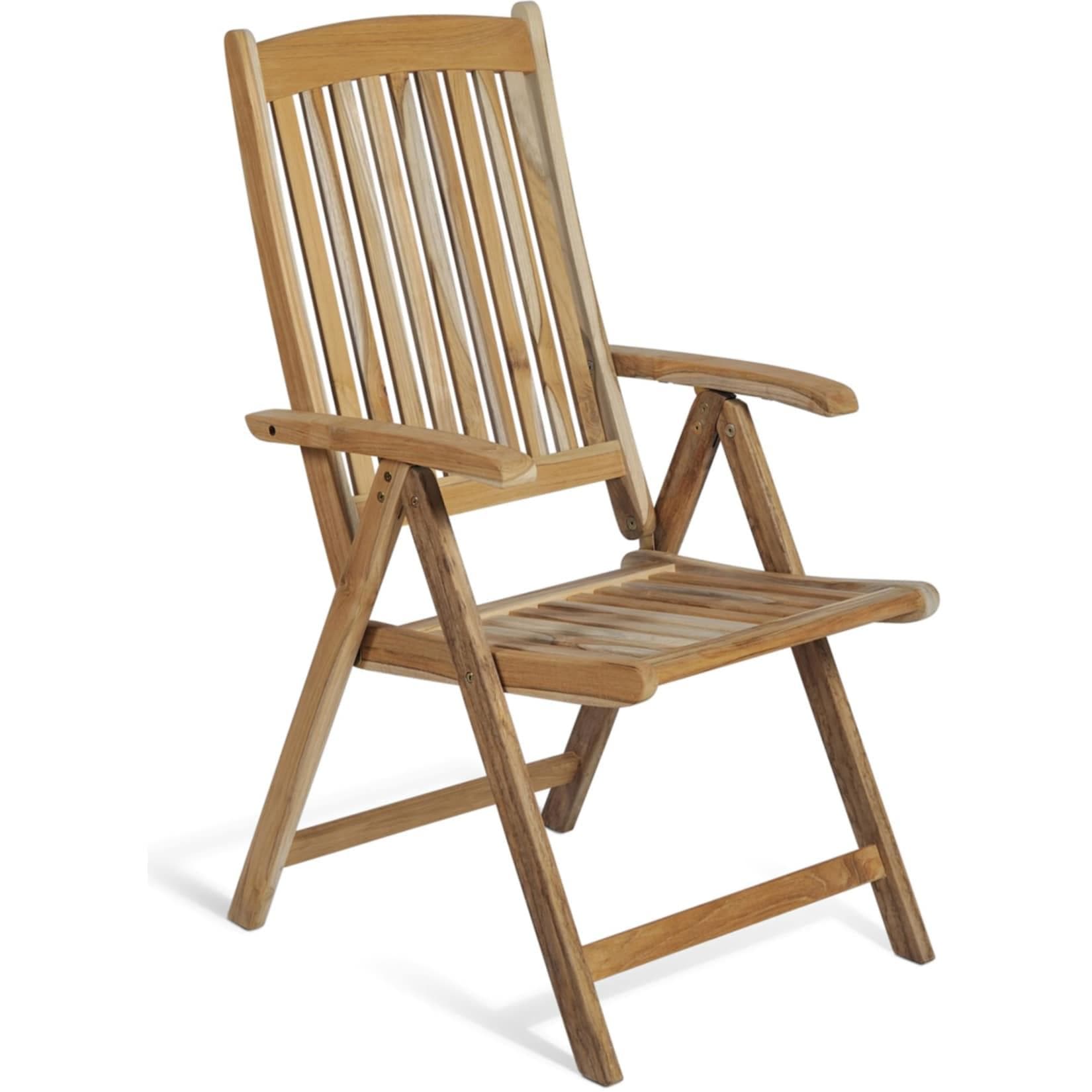 Hochlehner JAVA Teak 5-fach verstellbar Harms Import