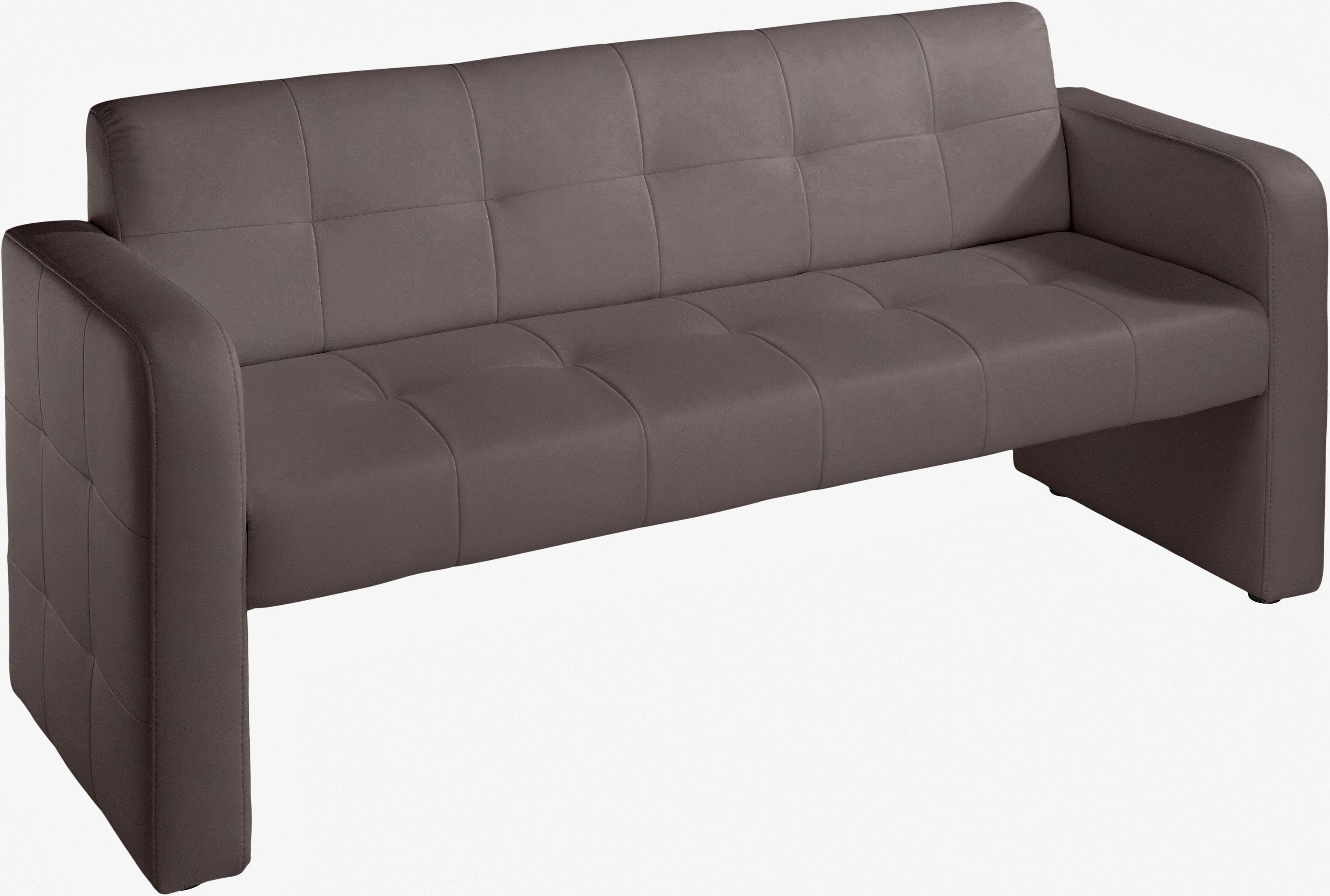 EXXPO Barista Küchensofa Sitzbank Taupe Microfaser