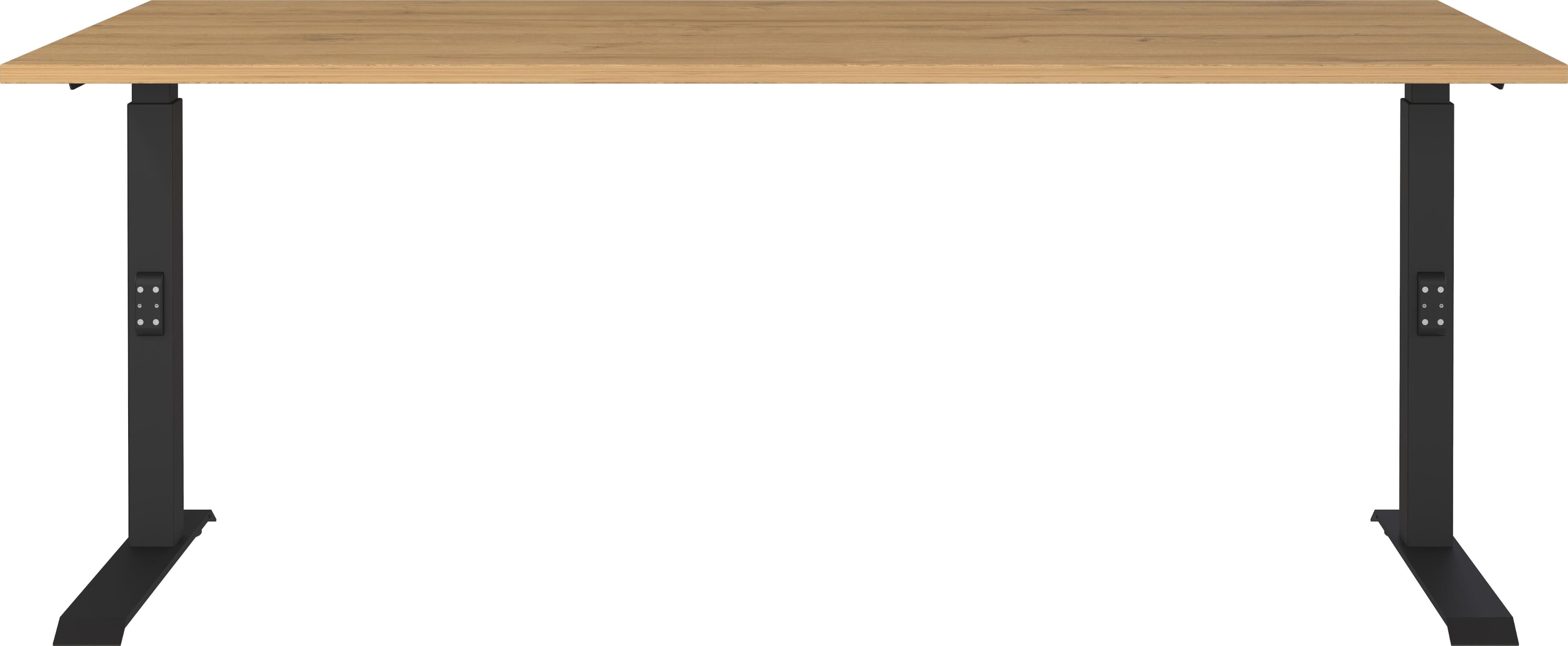 Germania Schreibtisch GW-Agenda Braun/Höhenverstellbar