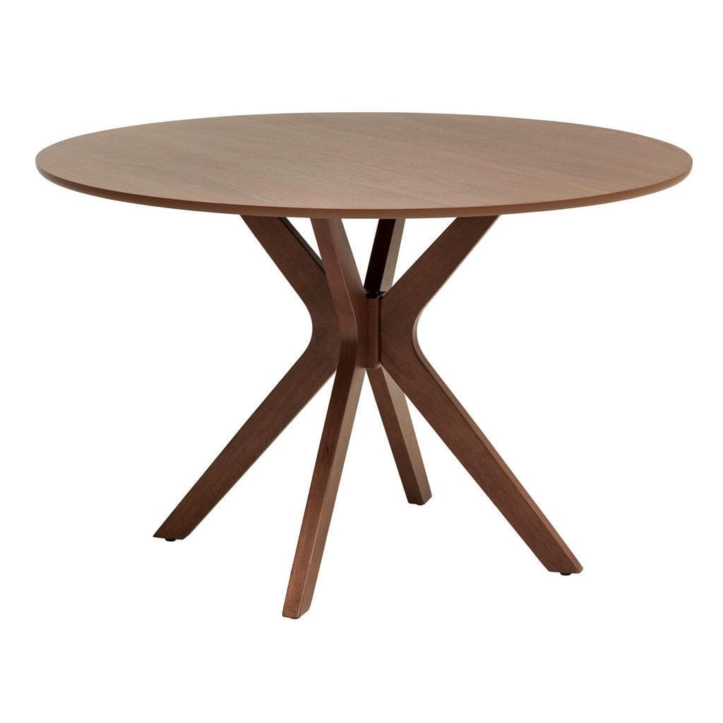 Livetastic Esstisch Piacenza Walnuss Furniert Rund Sternfuß