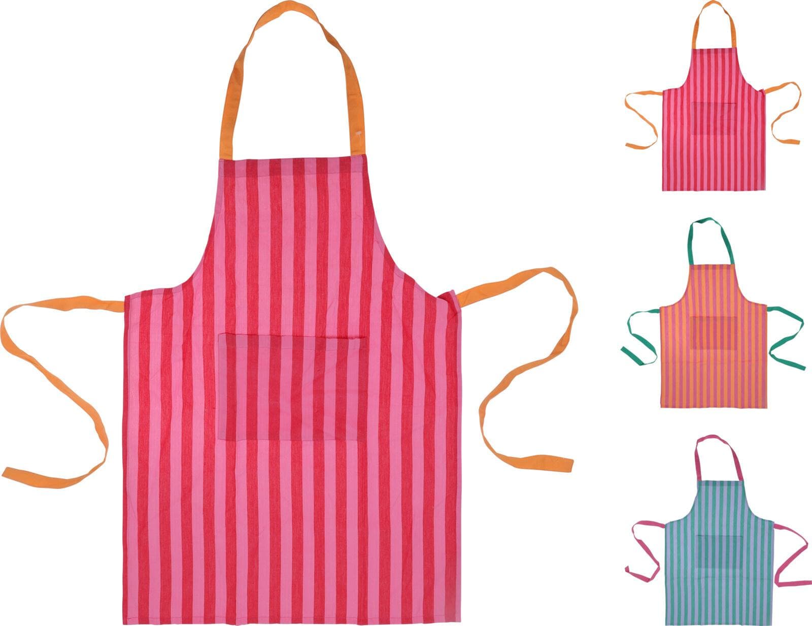 Küchenschürze Baumwolle 3 Farben