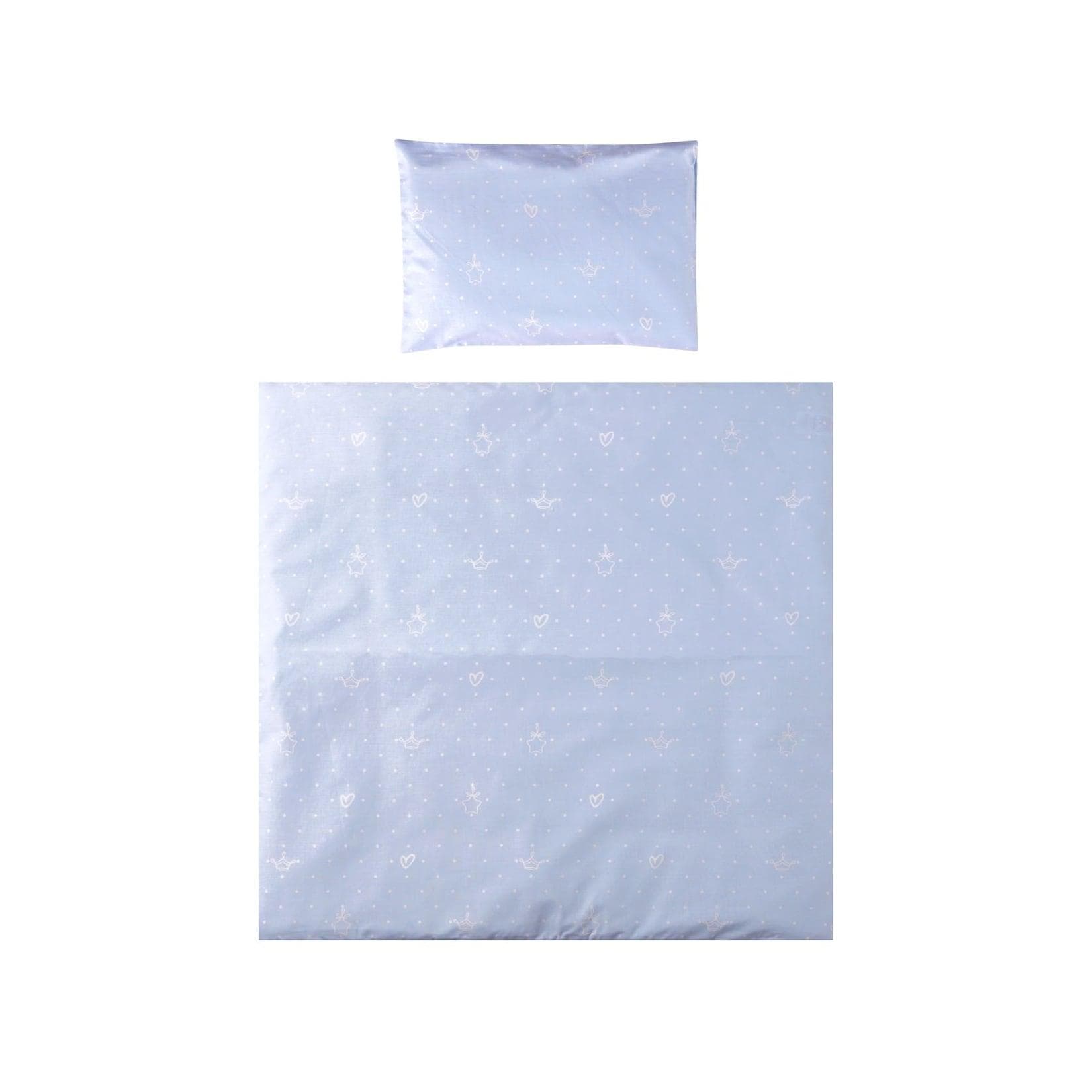 Lorelli Babybettwäsche-Set Eva 5-tlg. Hellblau