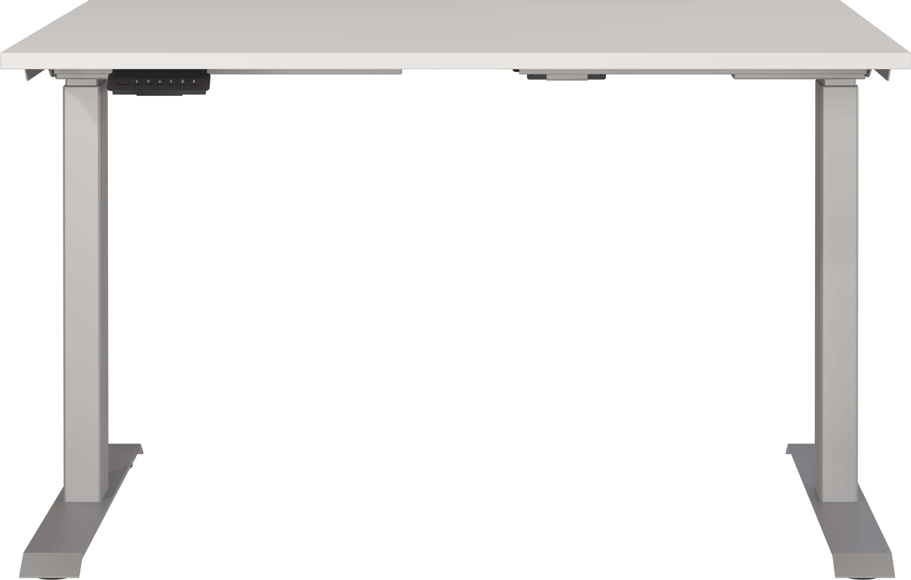 Germania GW-Agenda Schreibtisch Elektrisch Höhenverstellbar mit USB-Ladestation