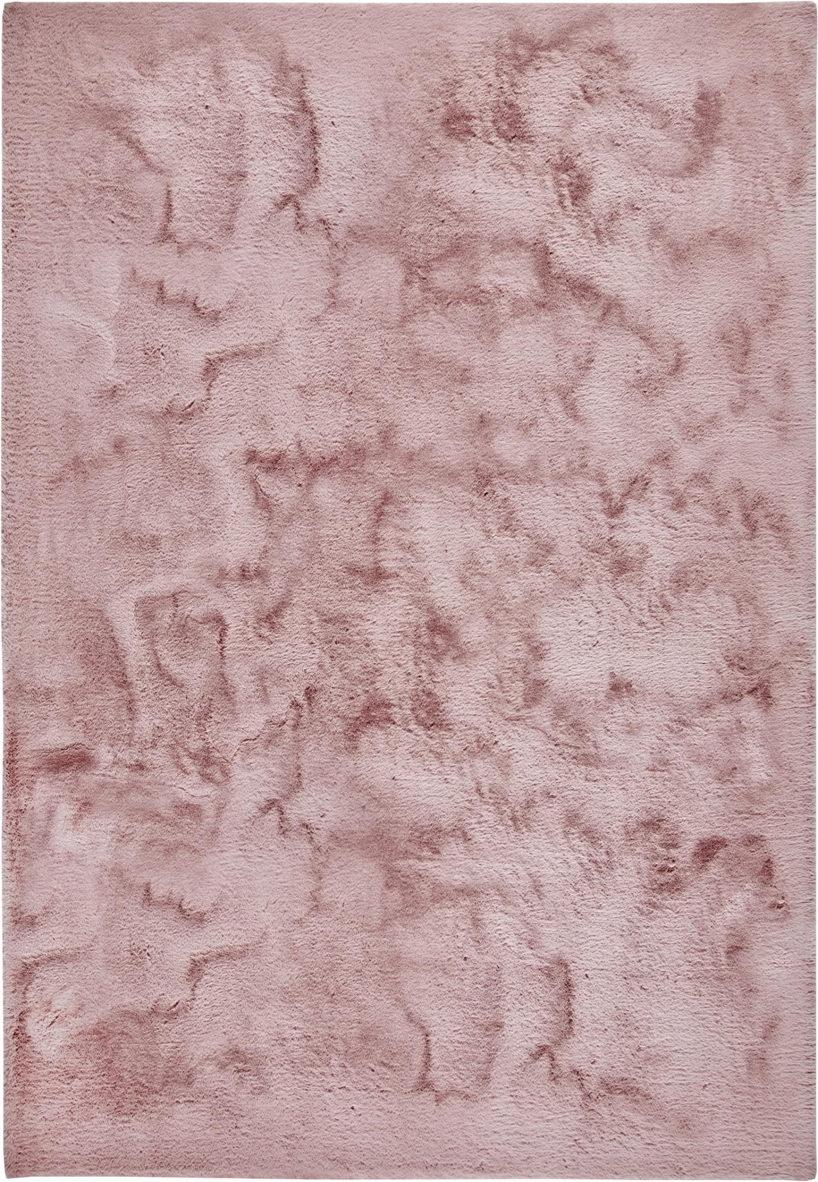 DEKOWE Fellteppich Roger Rosa Kuschelweich