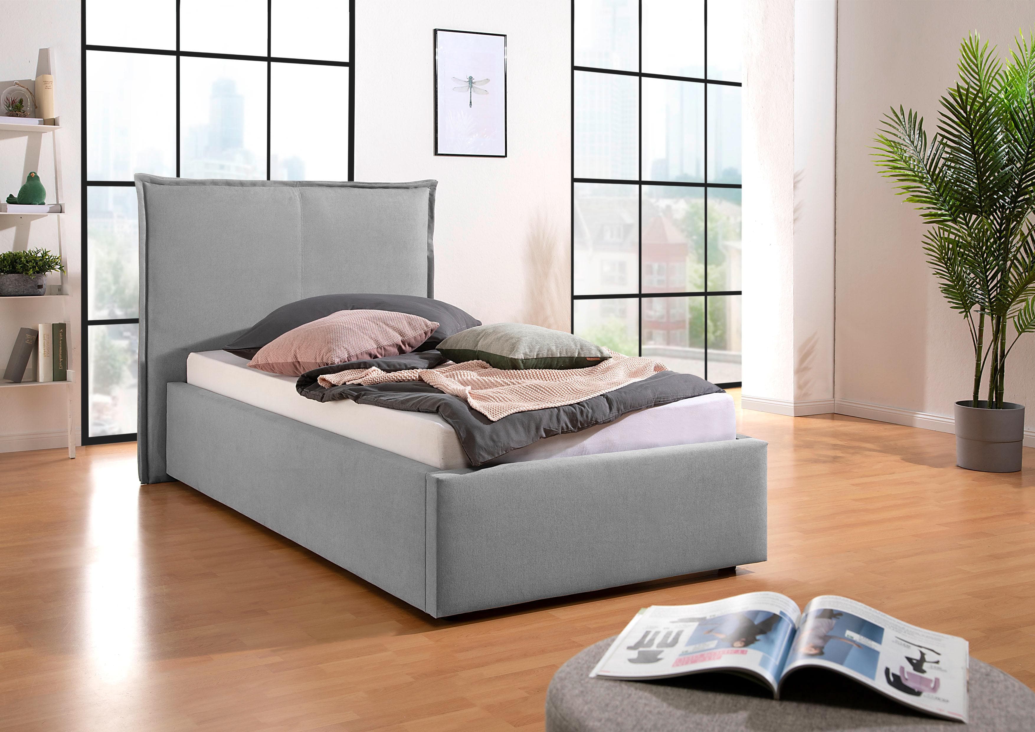 Maintal Polsterbett, Bettseiten zerlegt, ohne Bettkasten