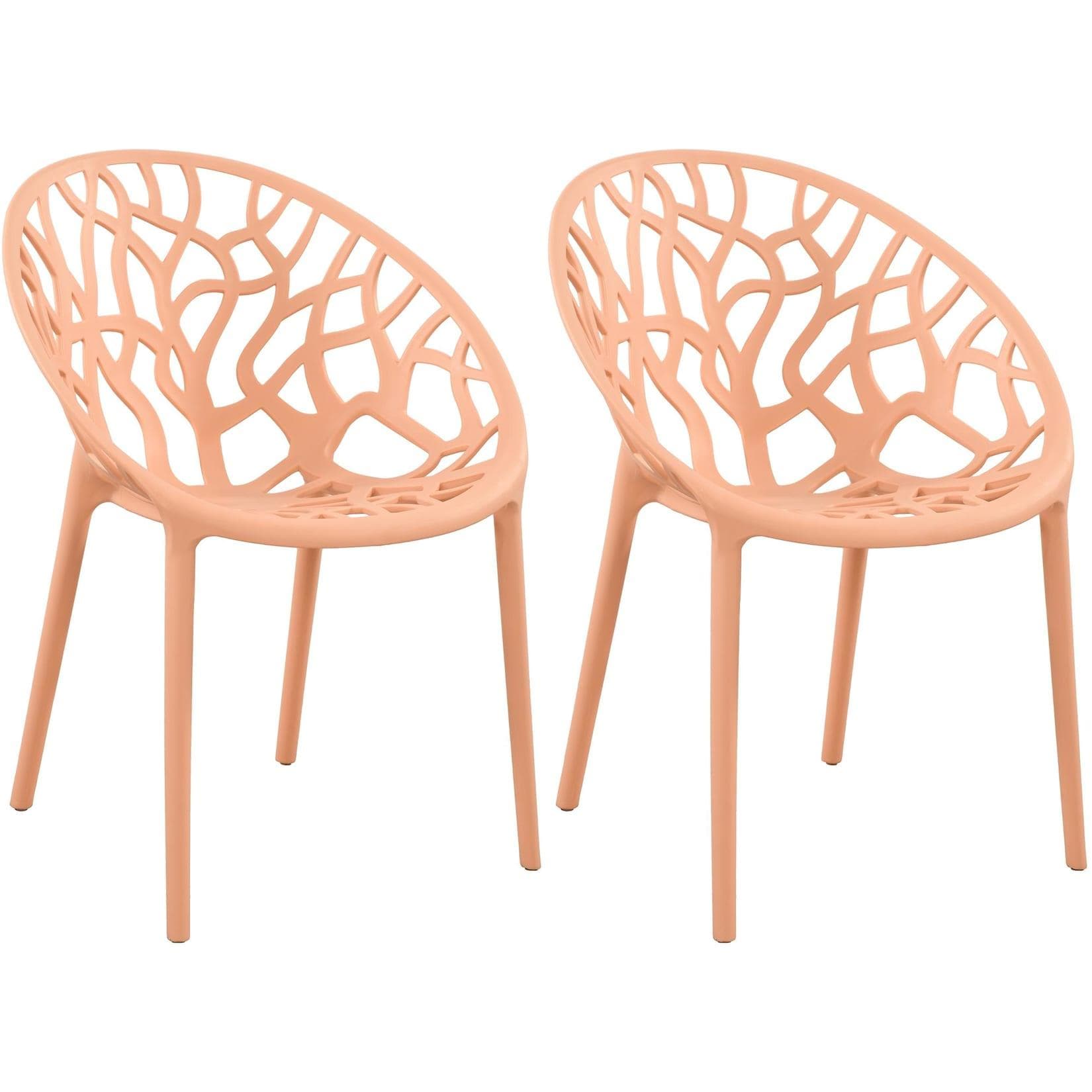 CLP Gartenstuhl Hope (2er Set) - Stapelbar, Wetterfest, Recyceltes Polypropylen