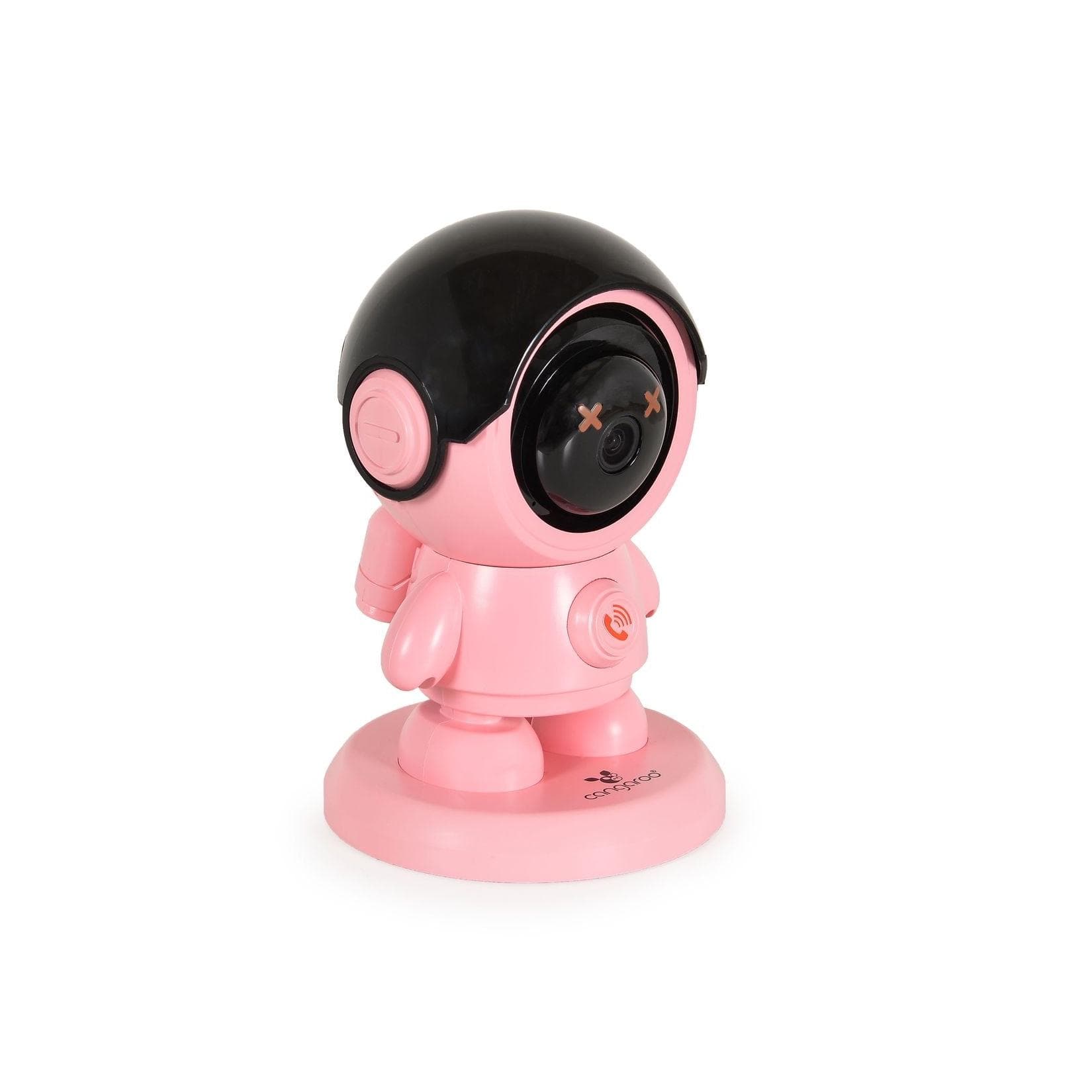 Cangaroo Babyphone West 360 Grad Drehung, Nachtsicht, SD-Kartensteckplatz, WLAN rosa