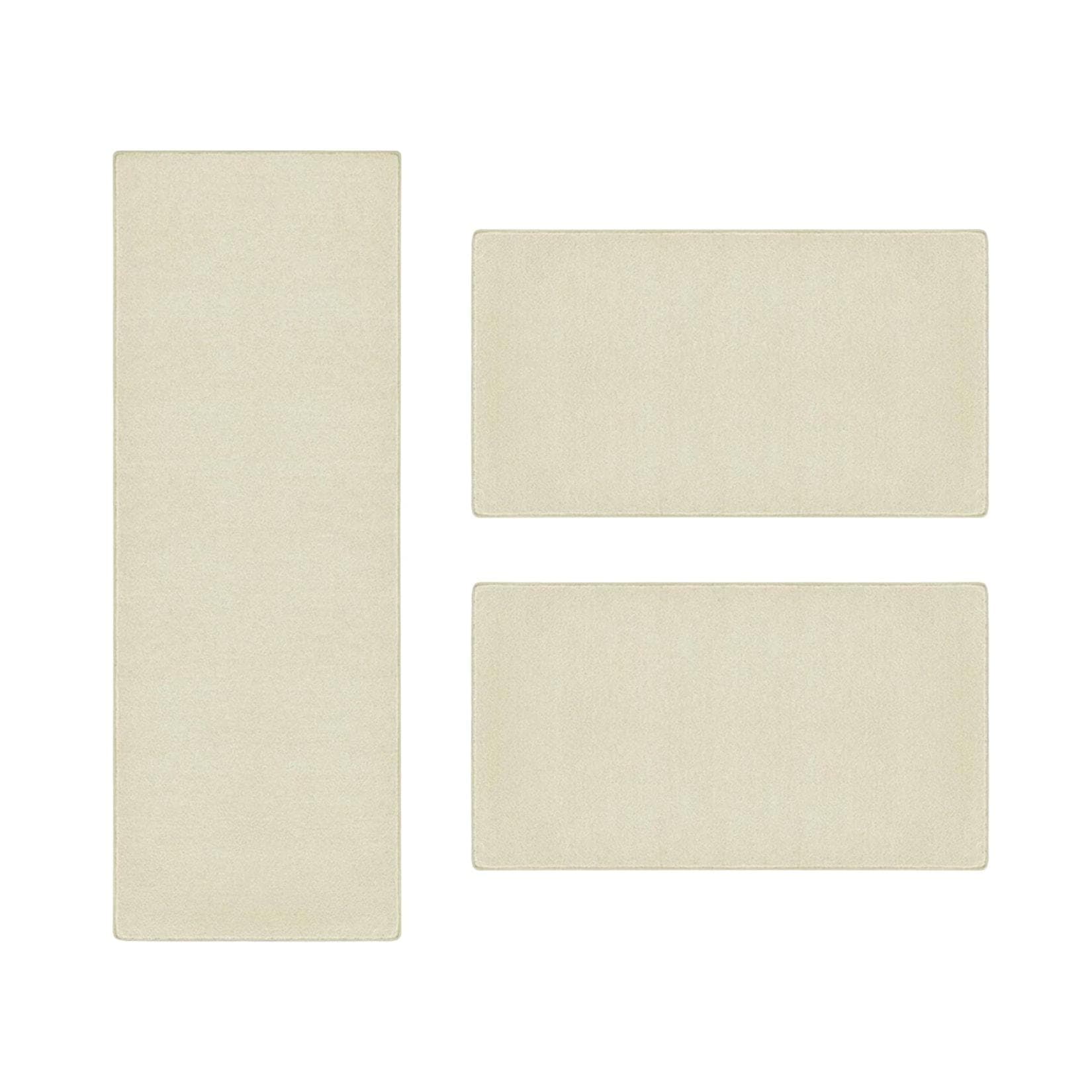 Floordirekt Bettumrandung Dynasty 3-tlg. Velours Hochflor