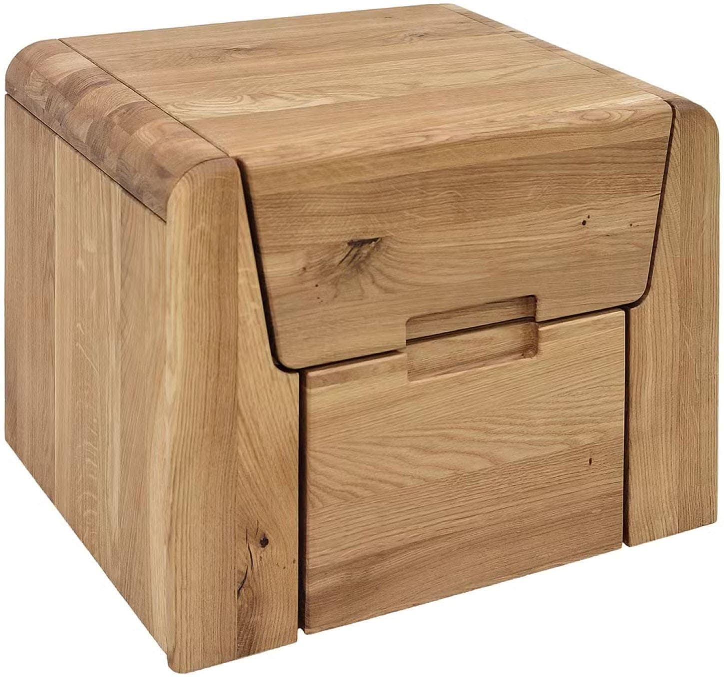 Nachtkonsole HOME AFFAIRE Vouillé Wildeiche Massivholz