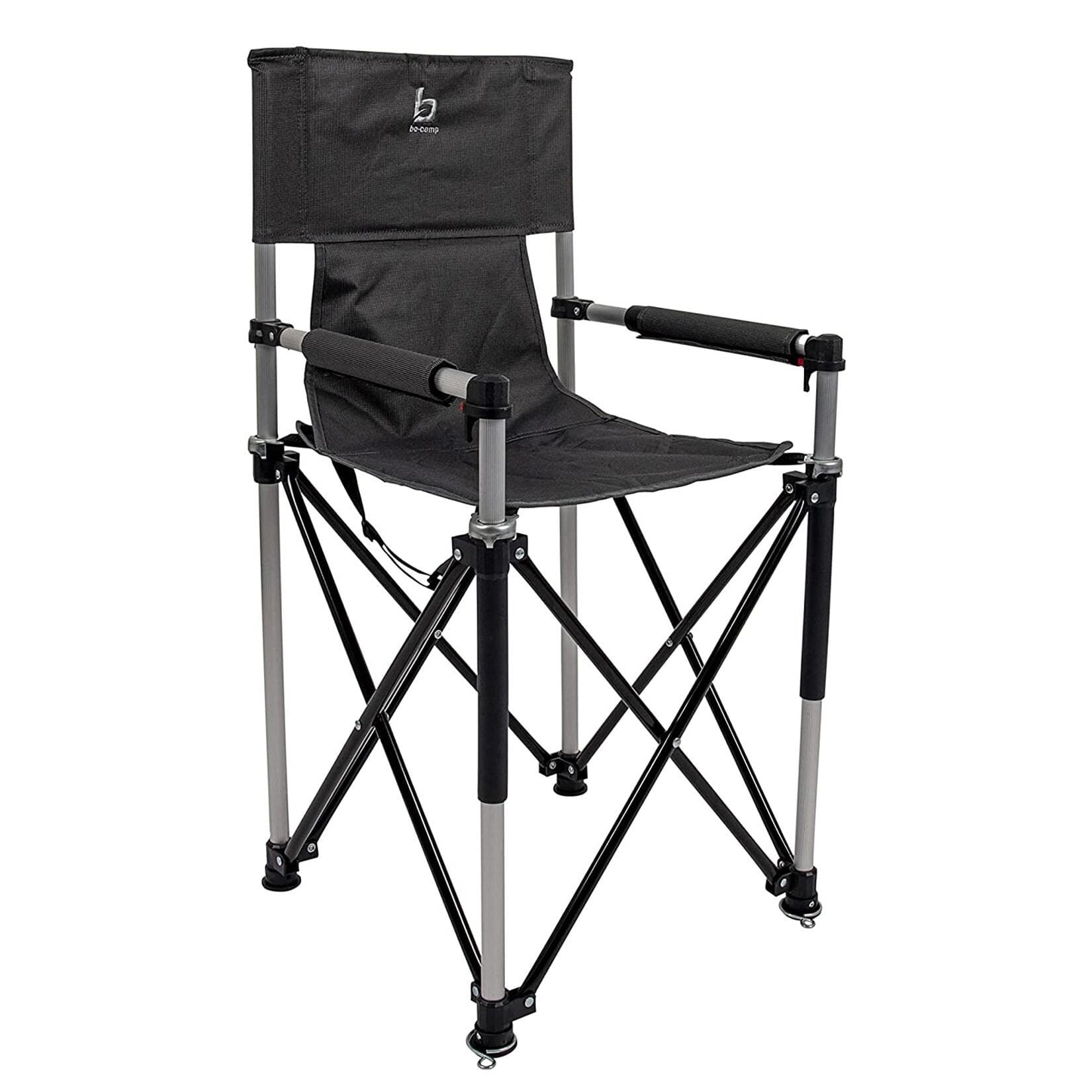 Faltbarer Aluminium Campingstuhl - Grau