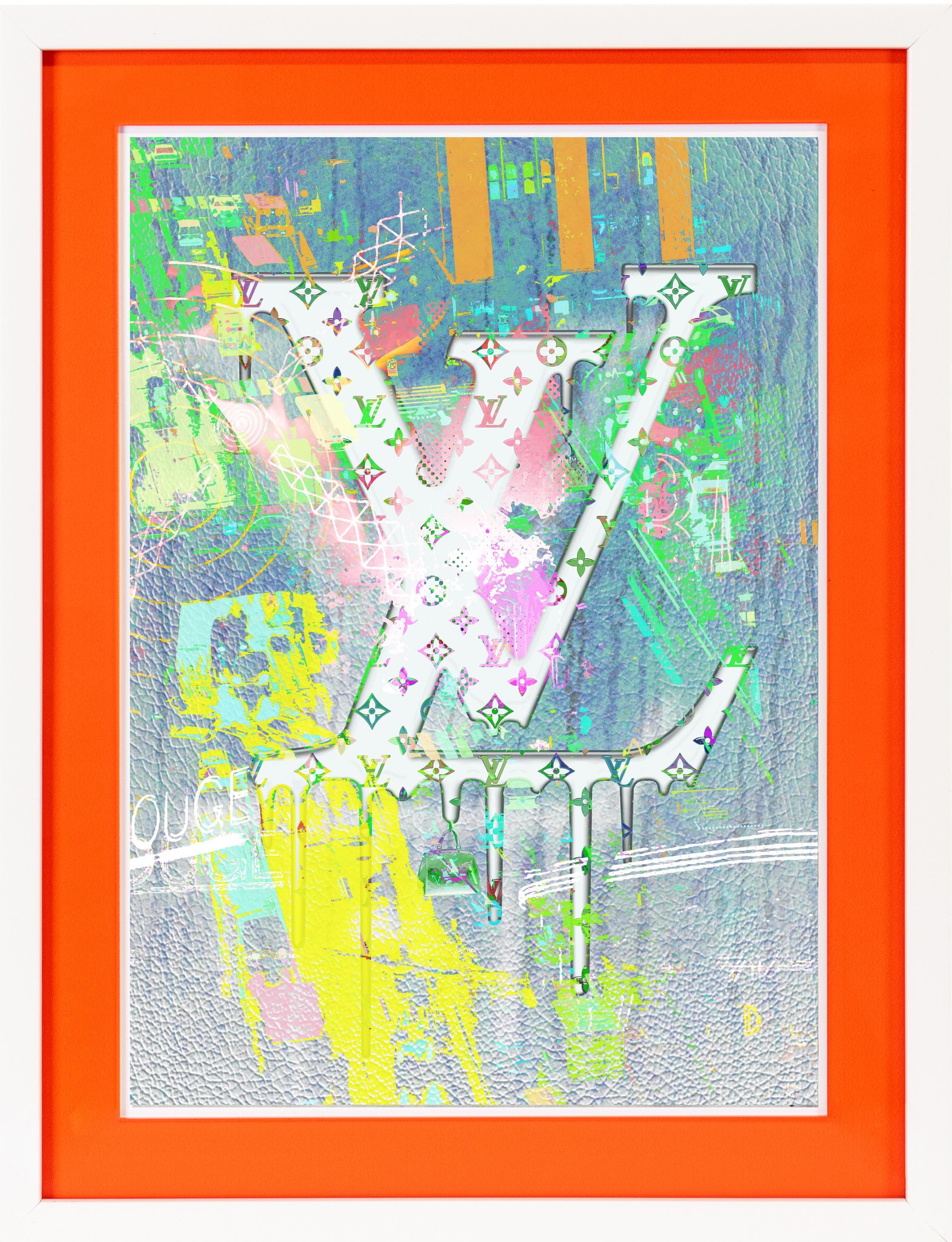 Kunstdruck Neon Passepartout von queence