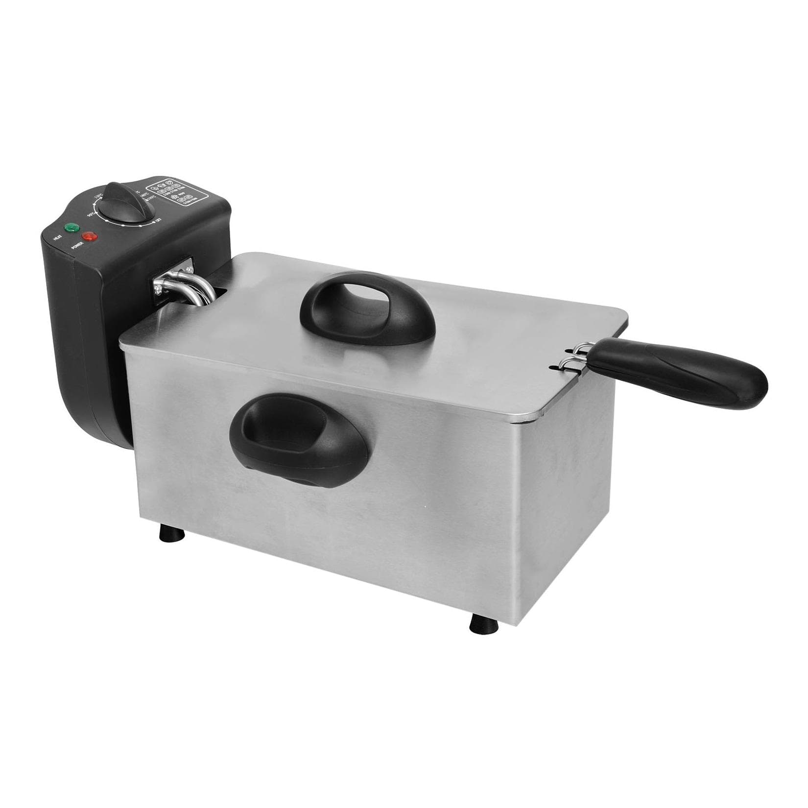 Fritteuse aus Edelstahl - 3 L