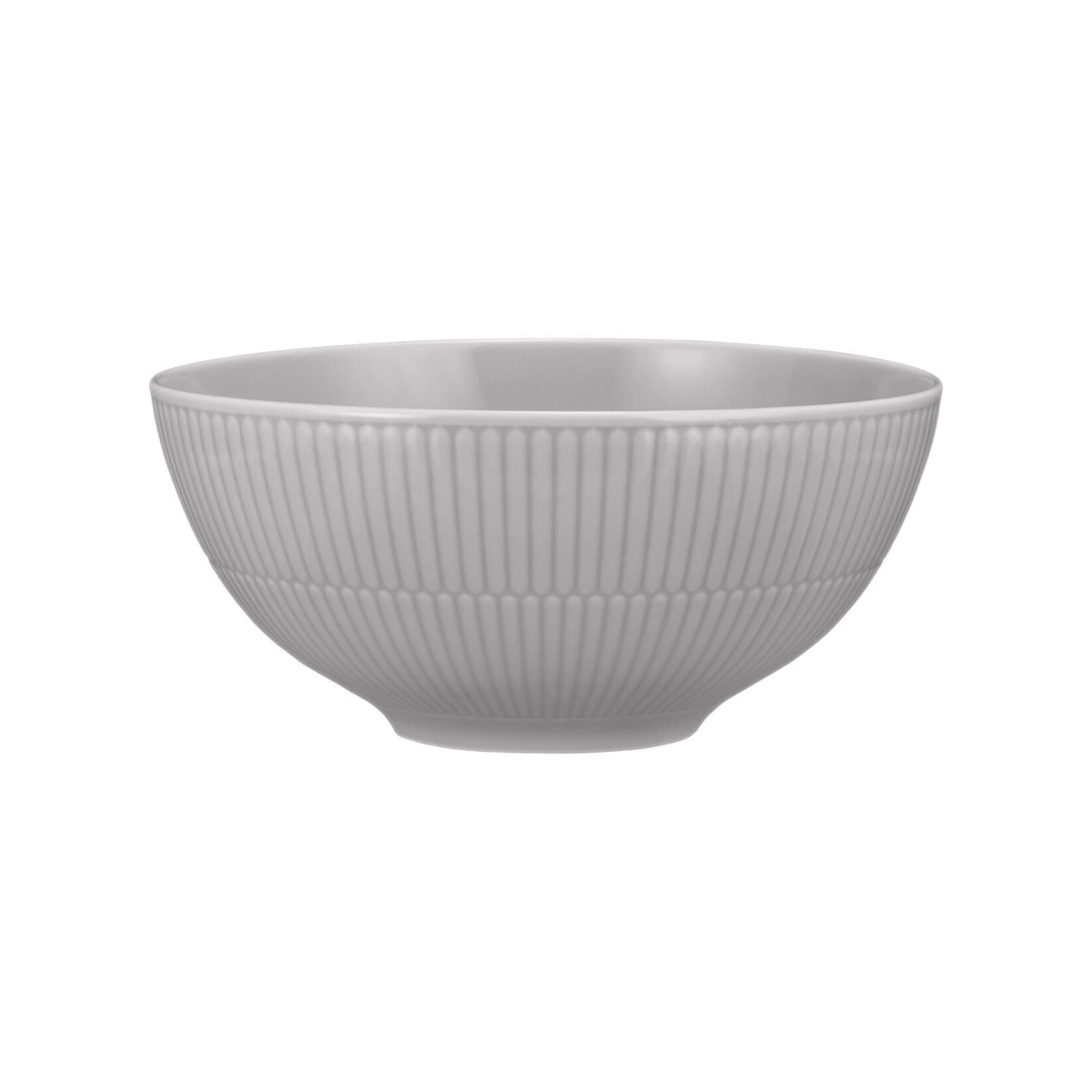 Seltmann Weiden Schüssel Amina ø 21,4 cm Warmgrey Hartporzellan