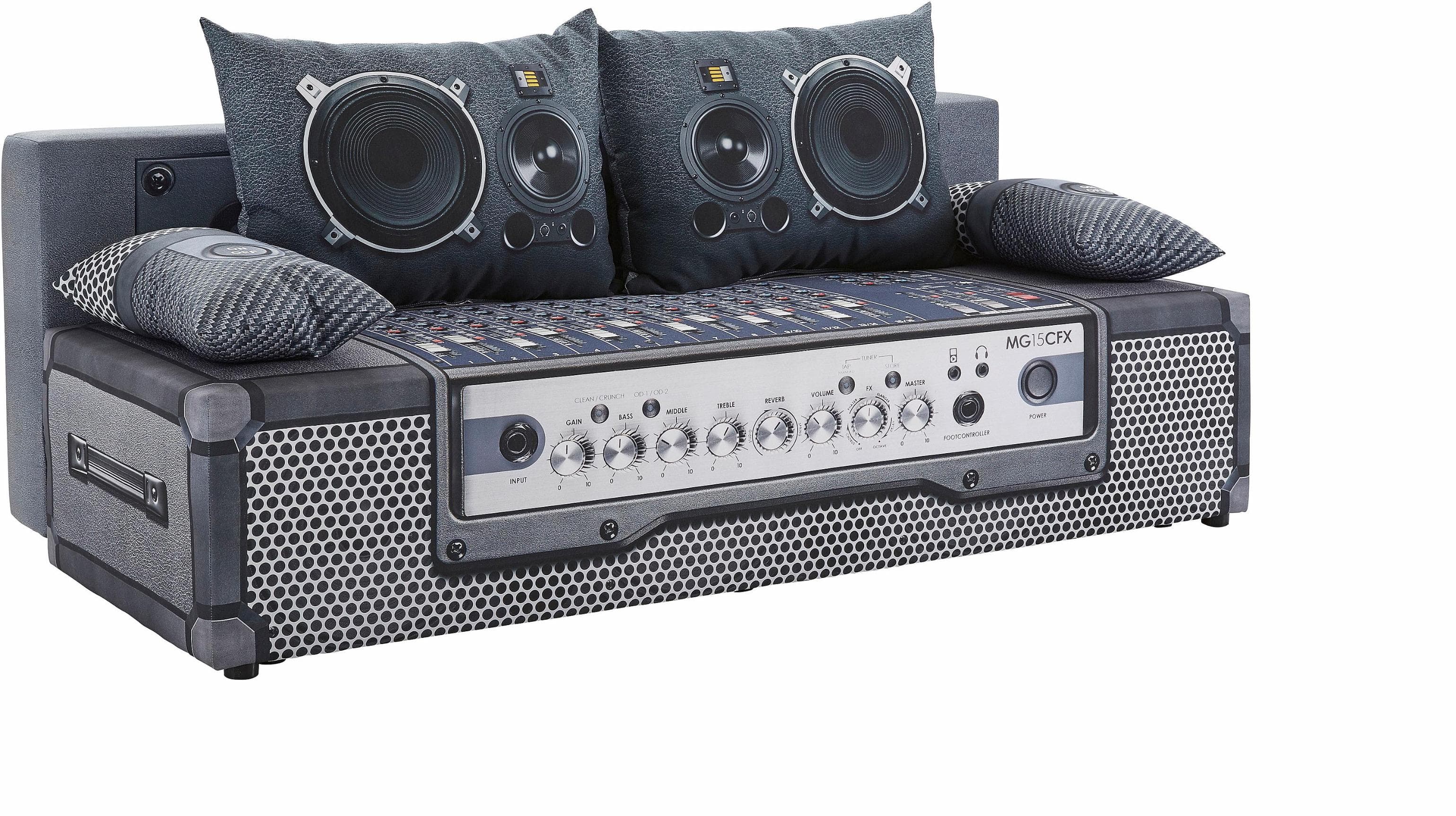 EXXPO Schlafsofa SOFA FASHION Braun mit Bettfunktion und Bettkasten
