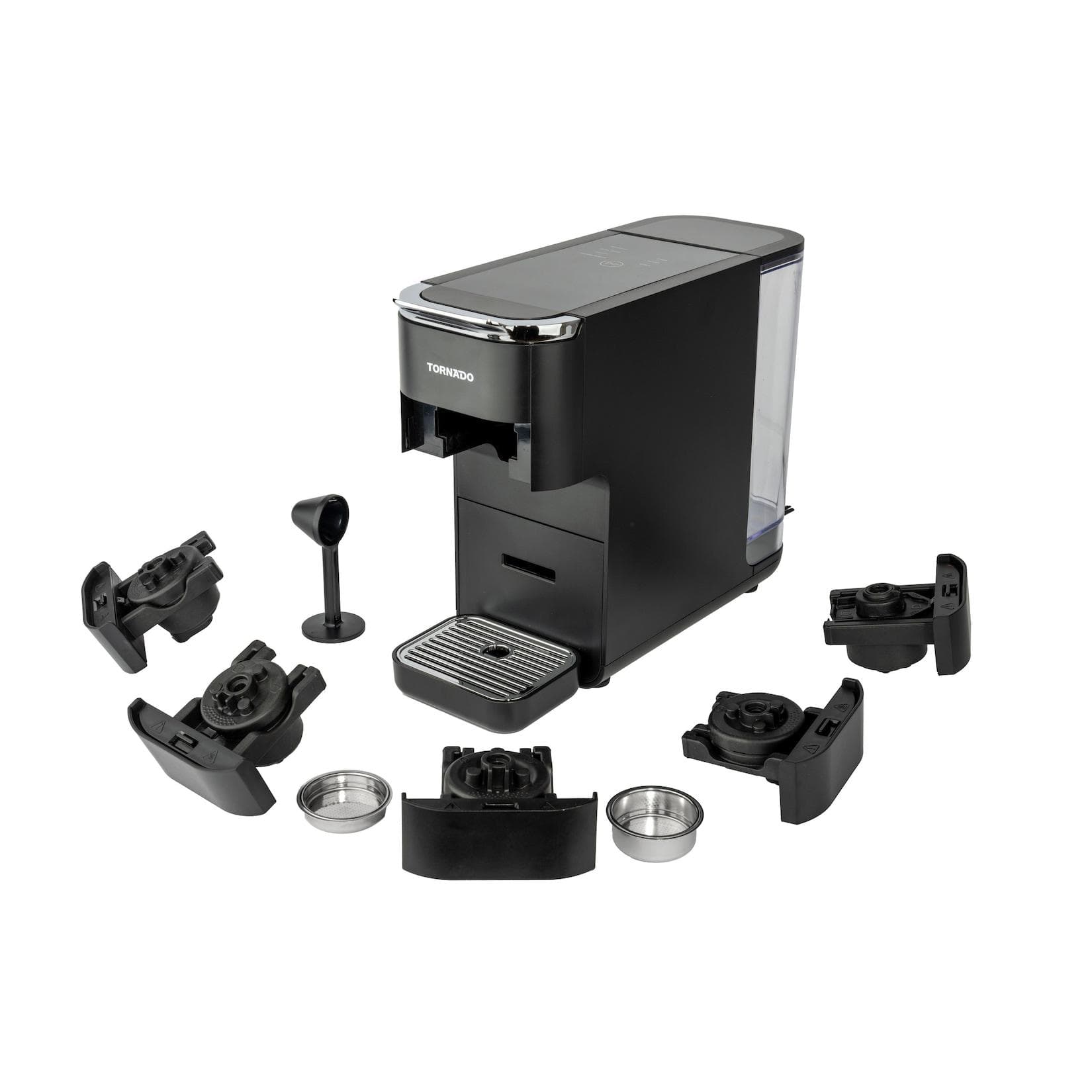 Tornado TCM-7042-GS 5-in-1 Multi-Kapsel-Kaffeemaschine