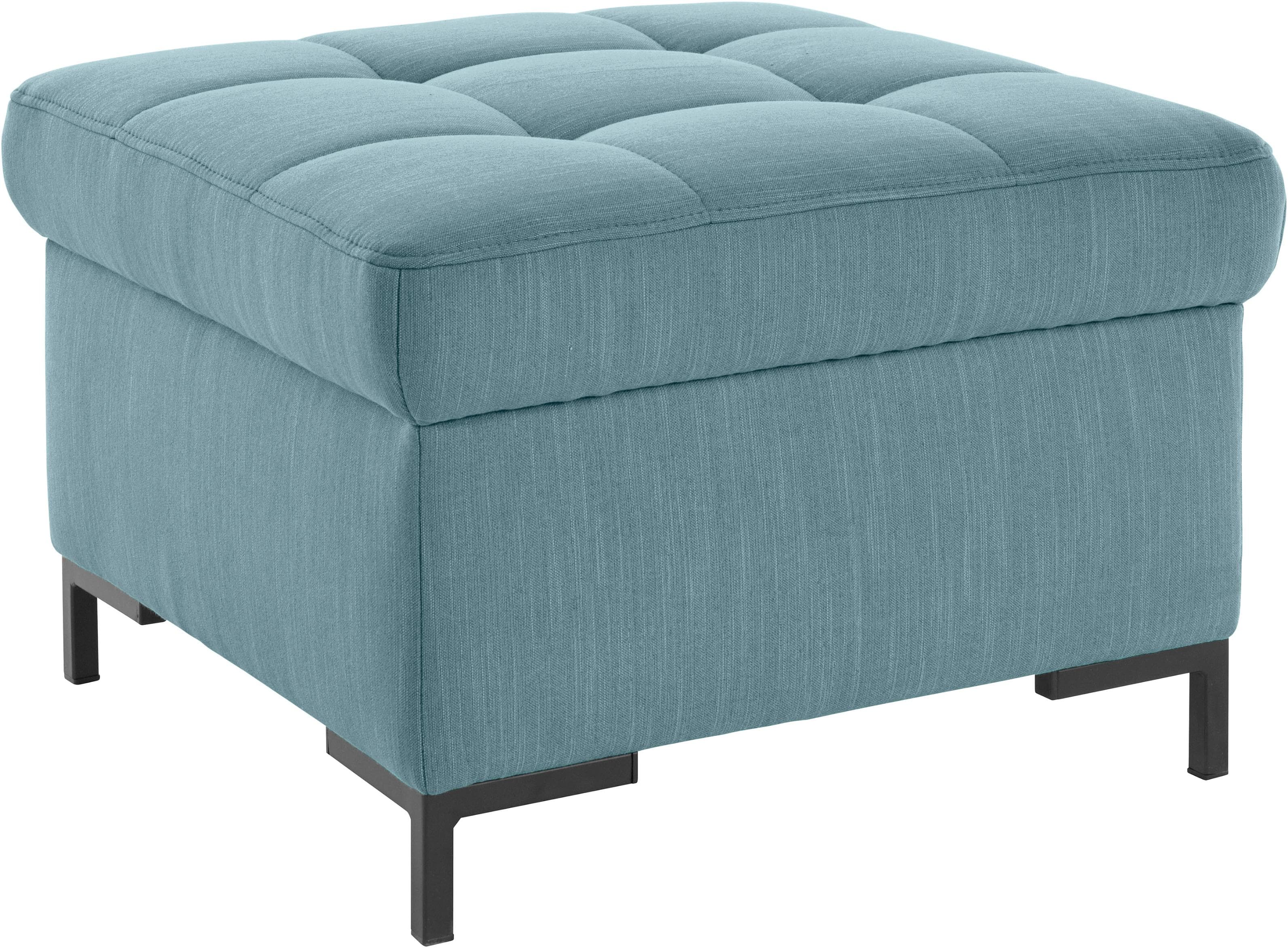OTTO PRODUCTS Hocker Grazzo Eisblau Recyceltes Polyester