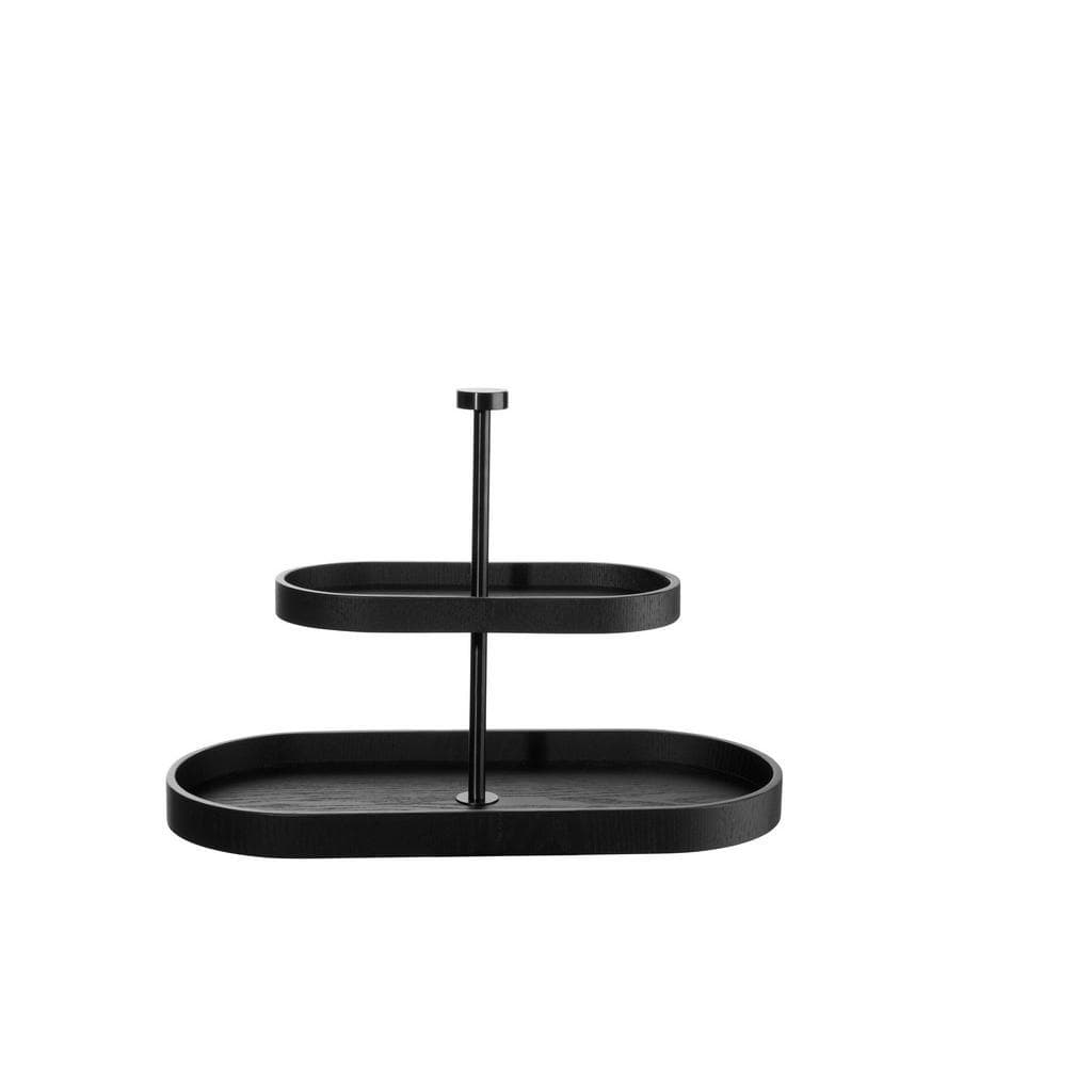 ASA Etagere Wood Holz Weide Oval 16,50x25x35,50 cm