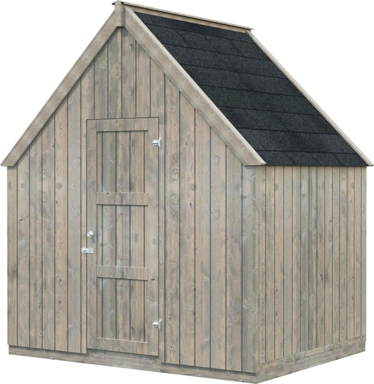 Gerätehaus PALMAKO E_milia Grau Massivholz
