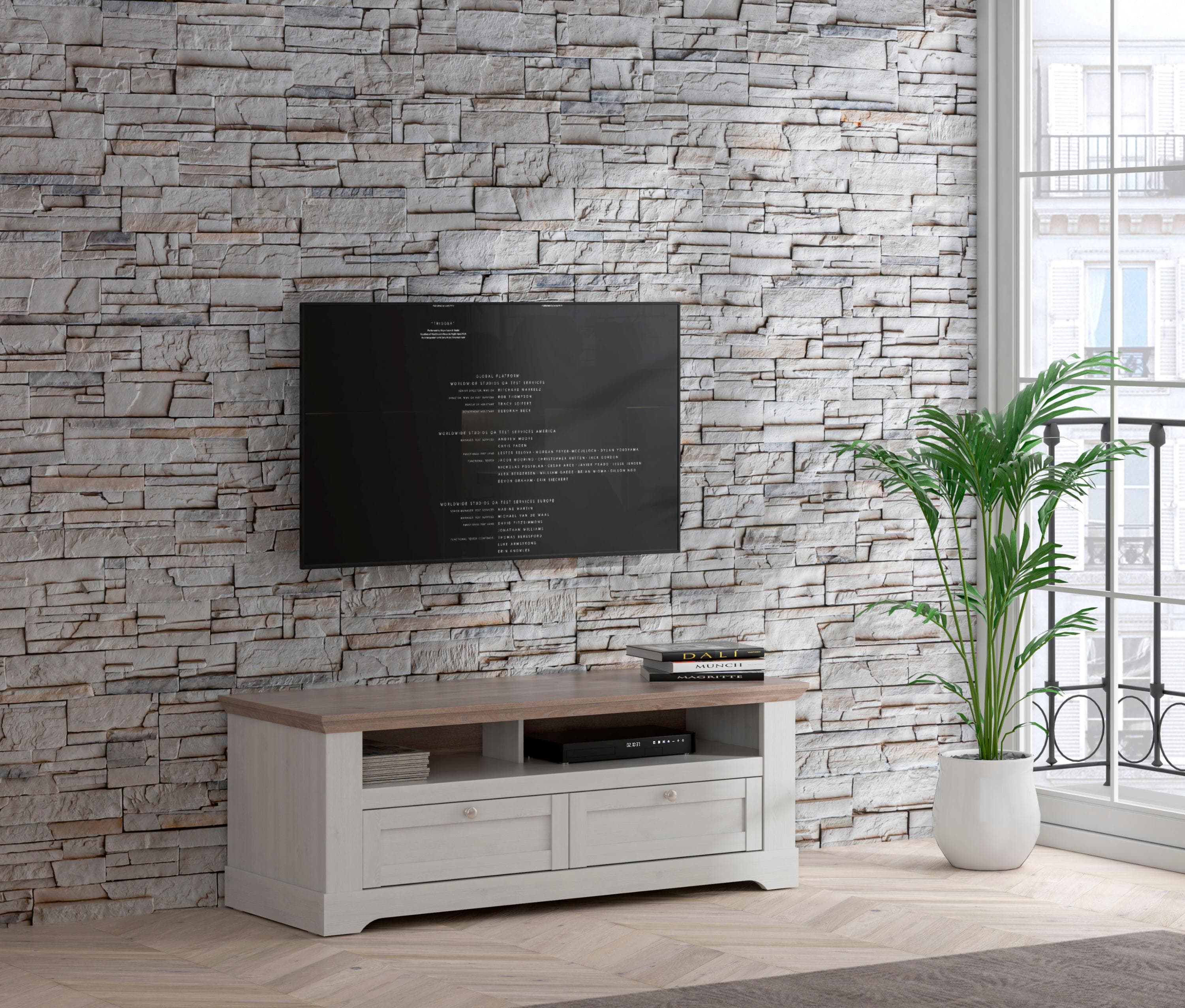 FORTE Lowboard Iloppa TV-Board mit Softclose-Funktion